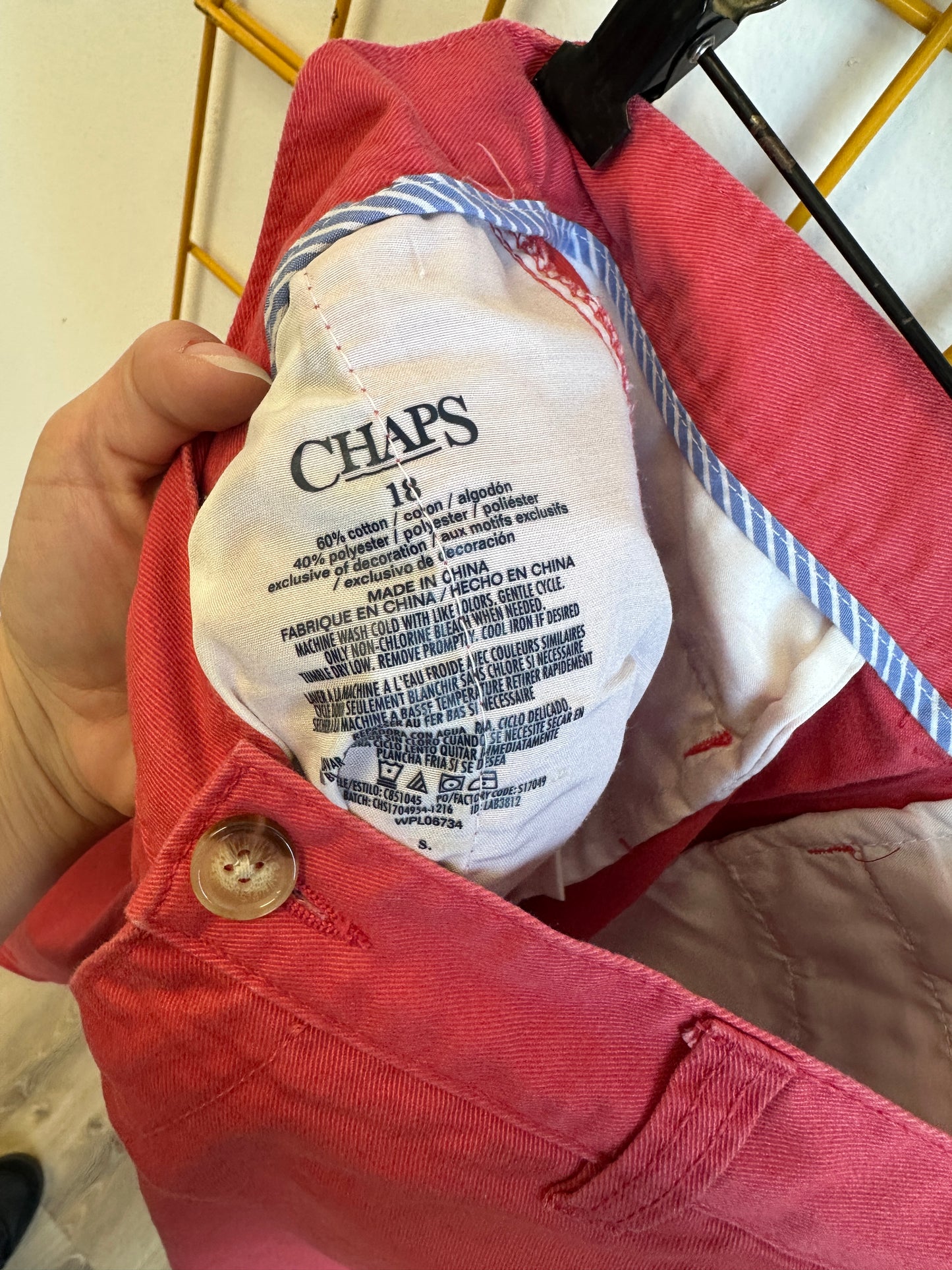Chaps Red Pants