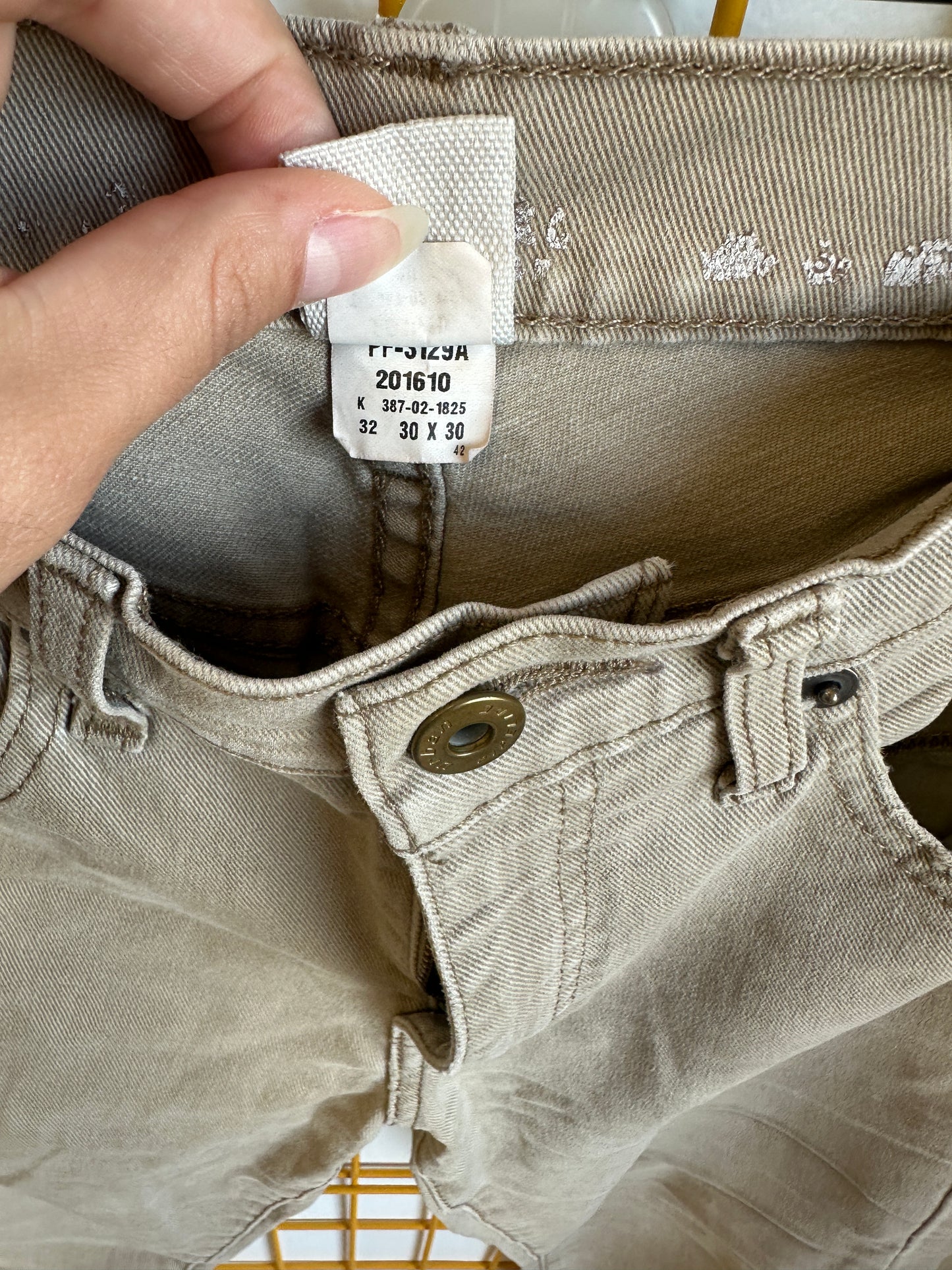 PacSun Beige Slim Jeans