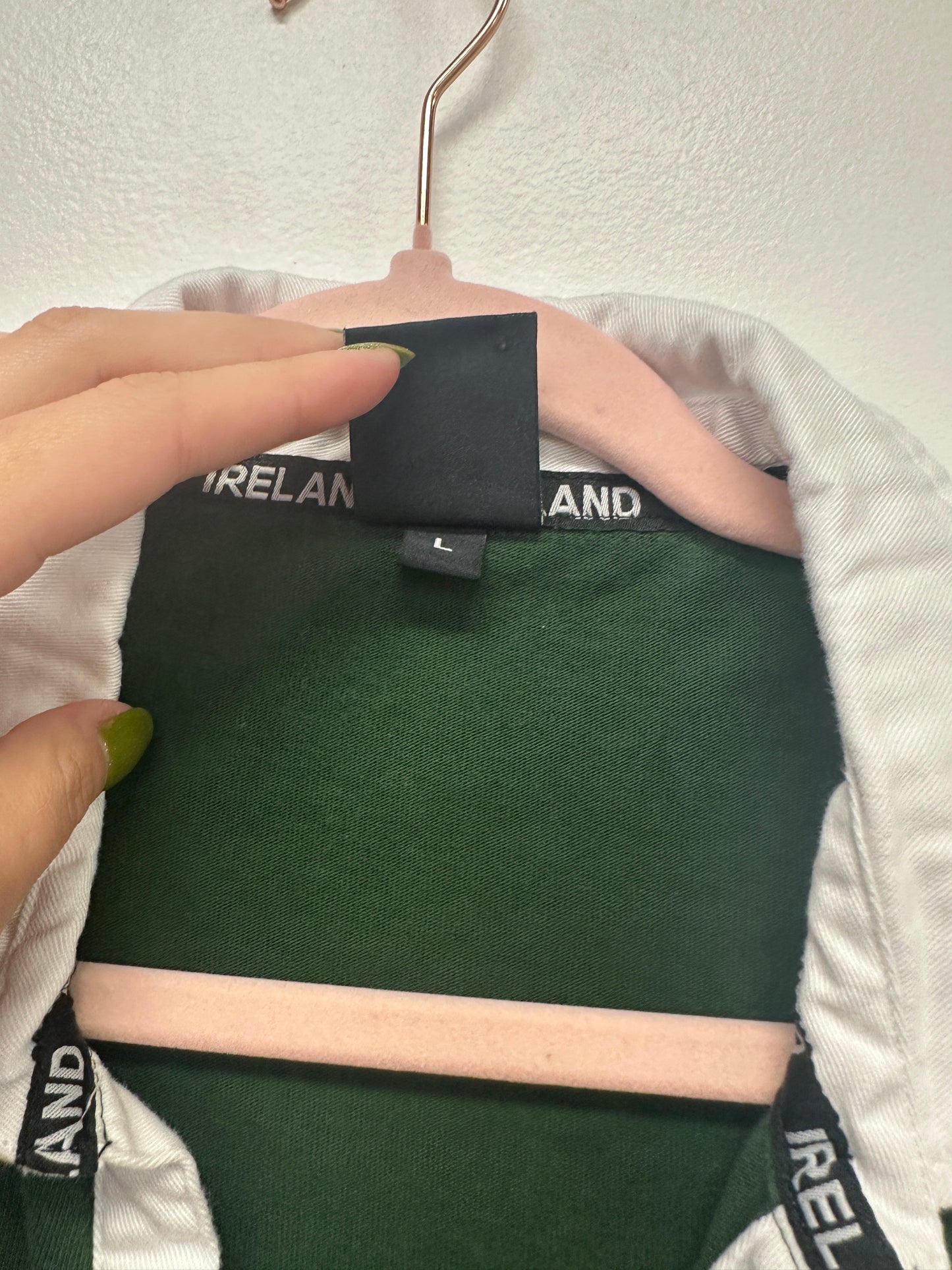 Ireland Classics Green Rugby Long Sleeve