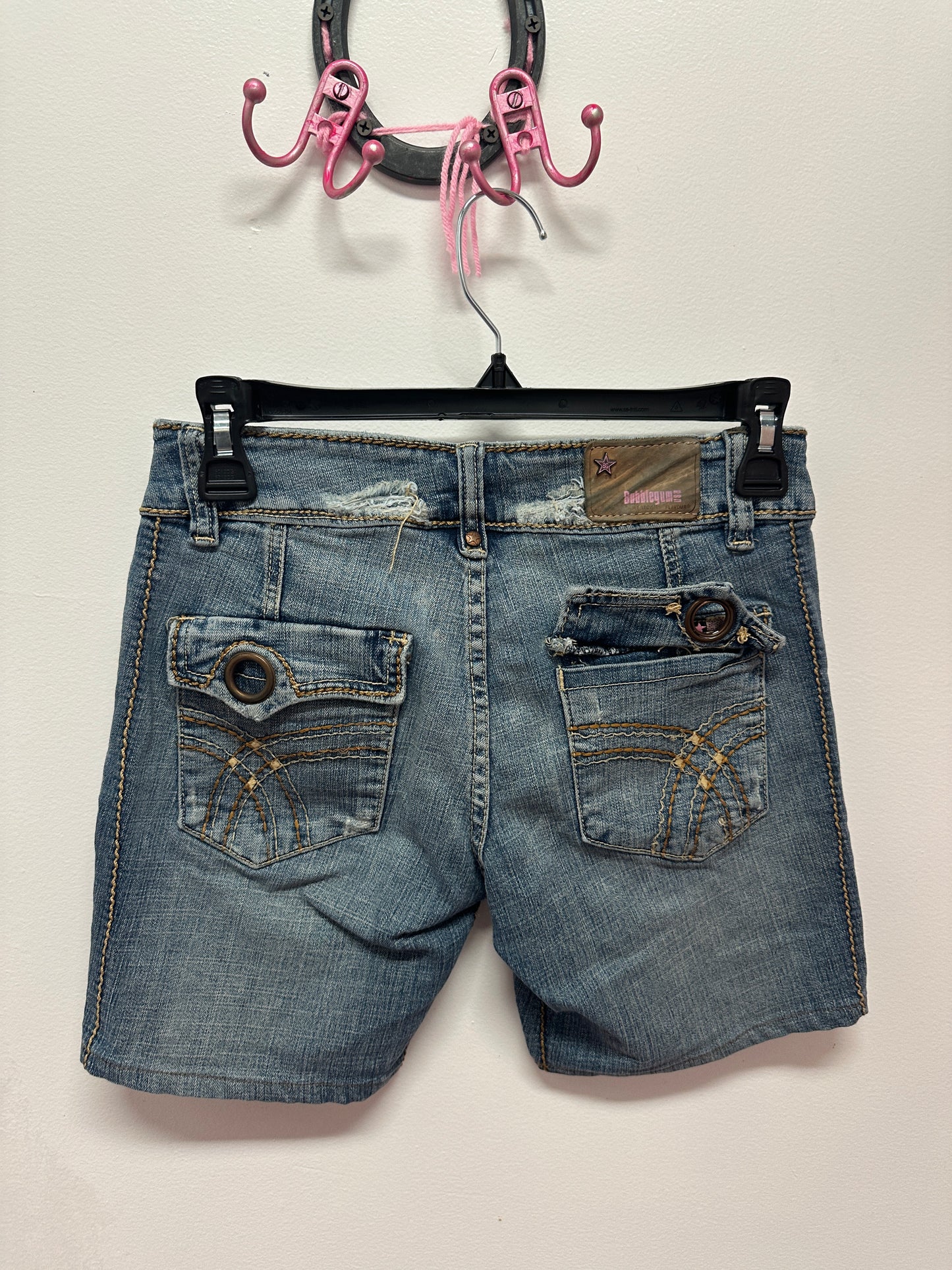 BubbleGum Jean Shorts