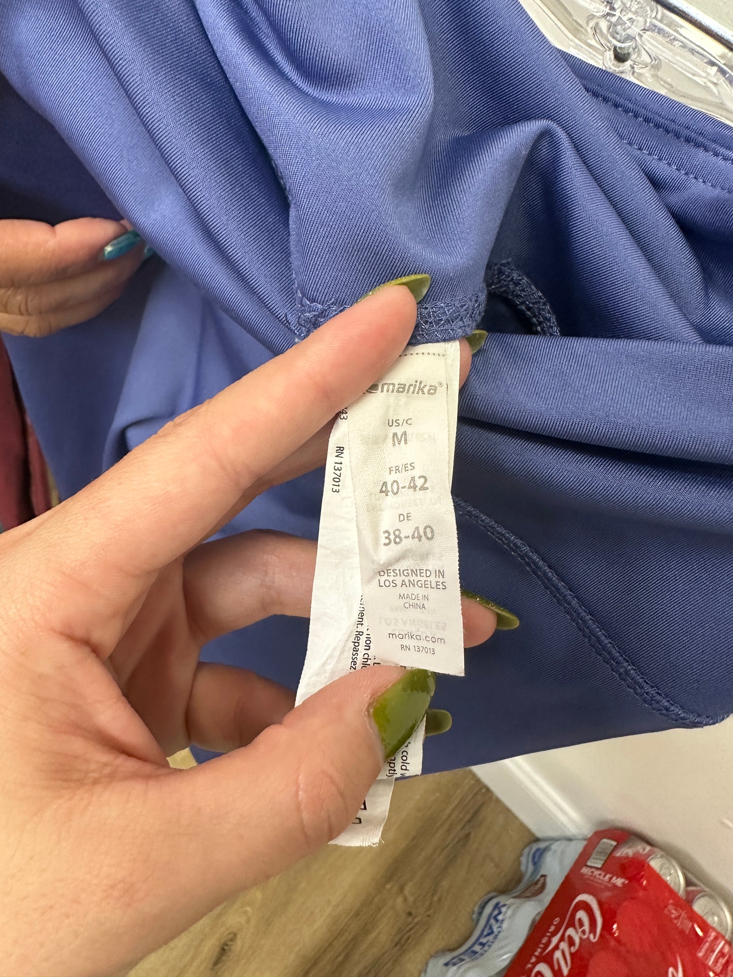 Marika Blue Leggings – Size M