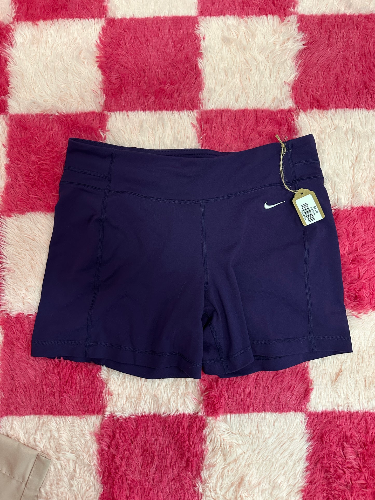 Purple Nike Biker Shorts