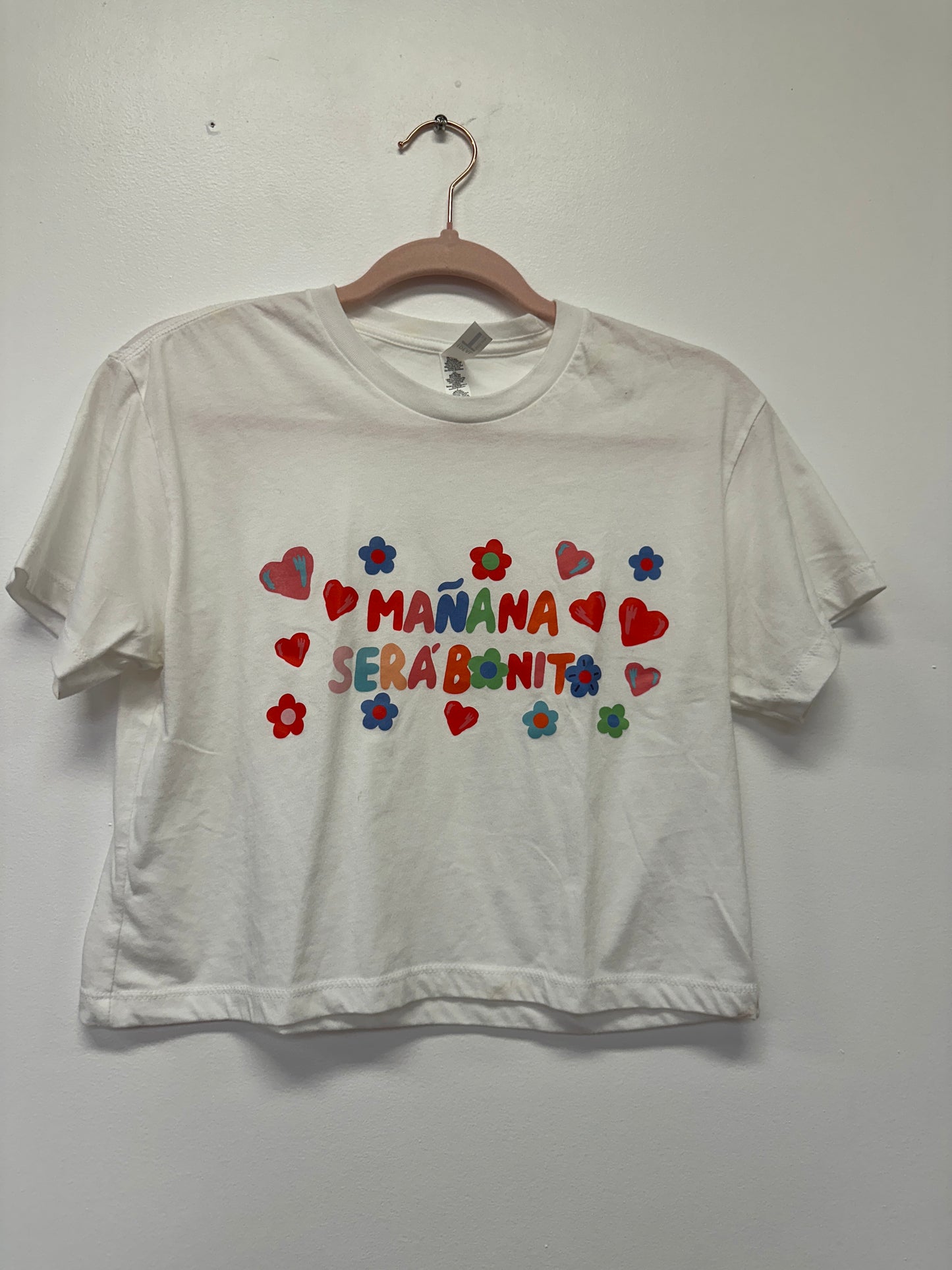 Mañana Será Bonita Crop Tee