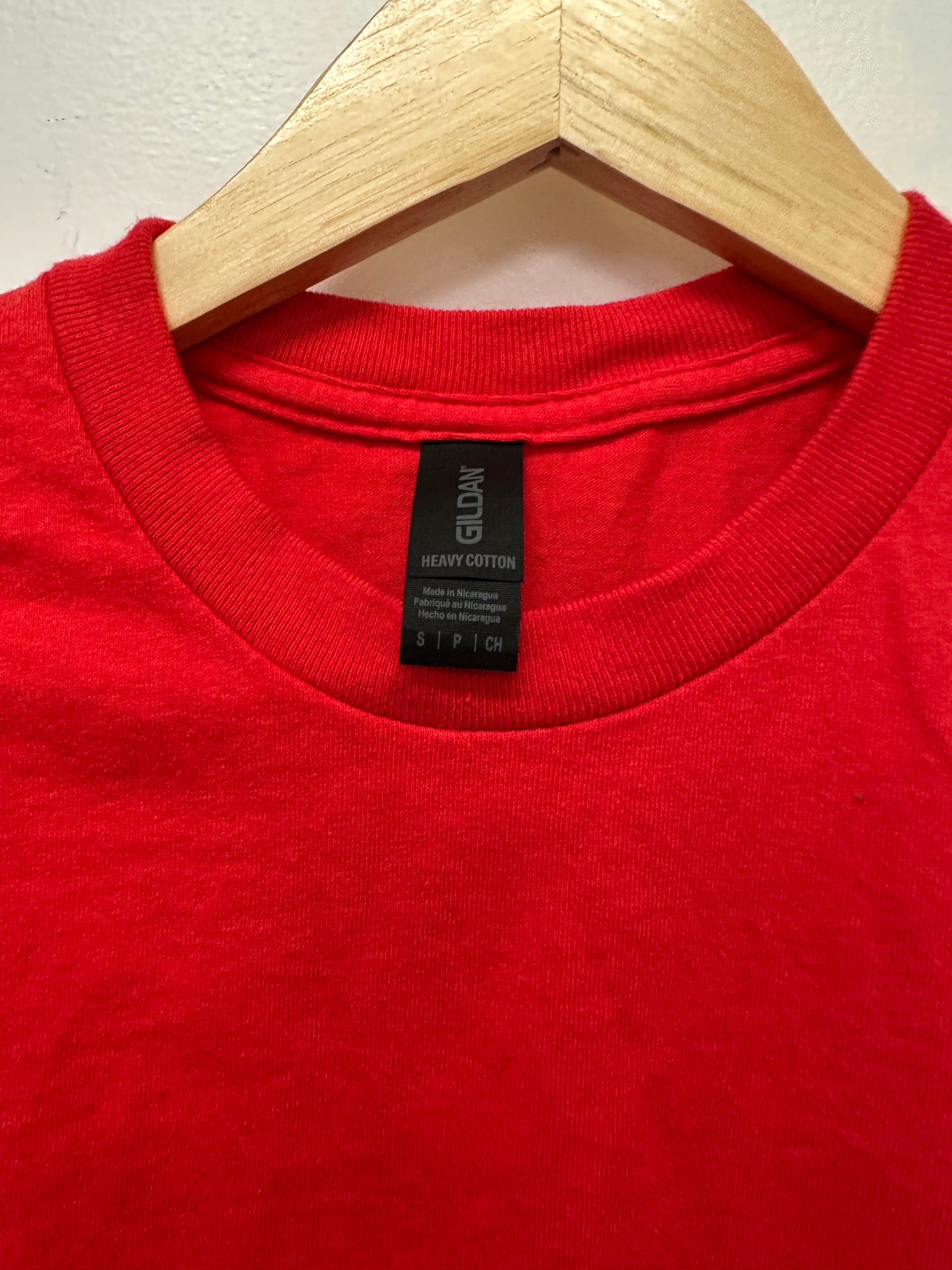 Gildan Heavy Cotton Red T-Shirt