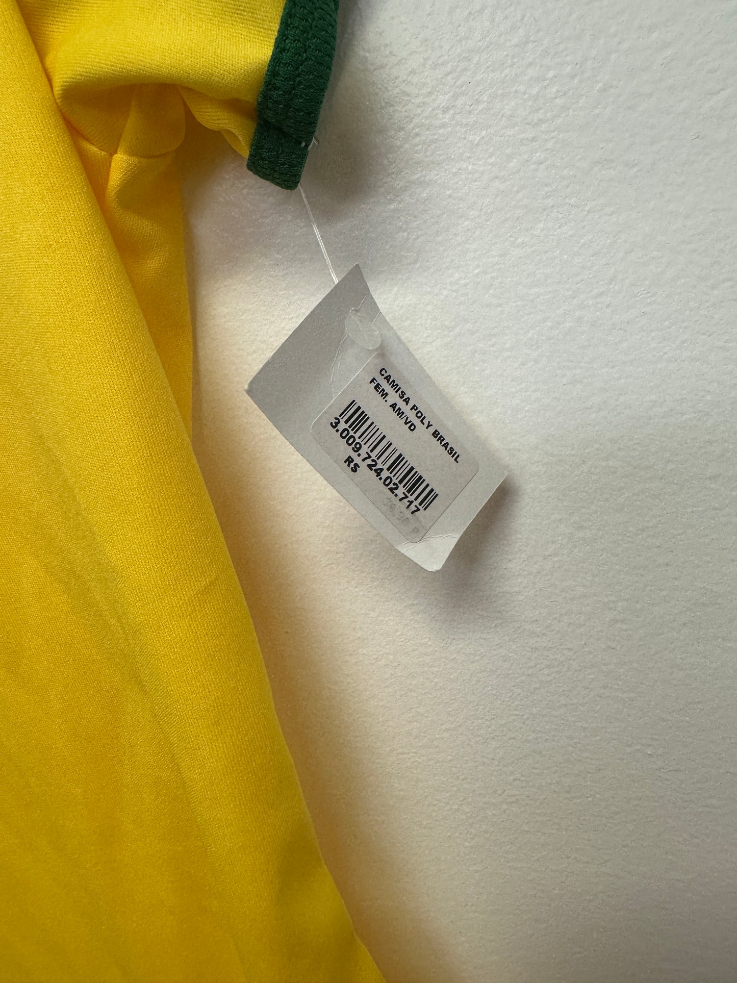 Brazil Soccer Jersey New With Tag