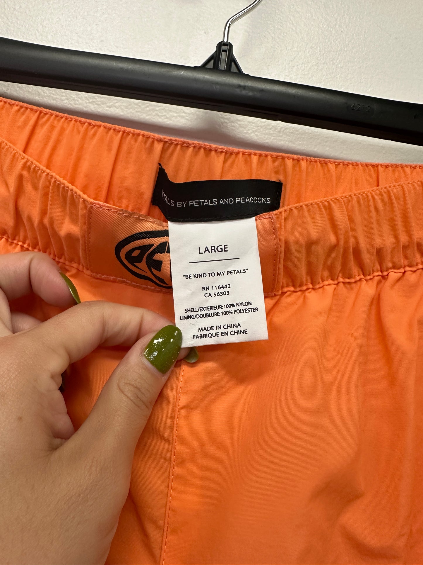 Petals by Petals & Peacocks Orange Track Pants