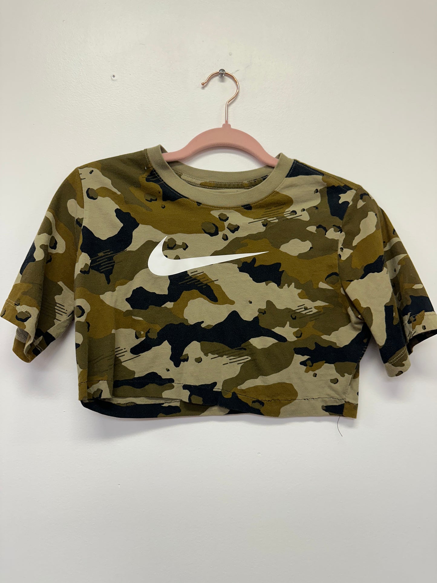 Nike Camo Crop Tee