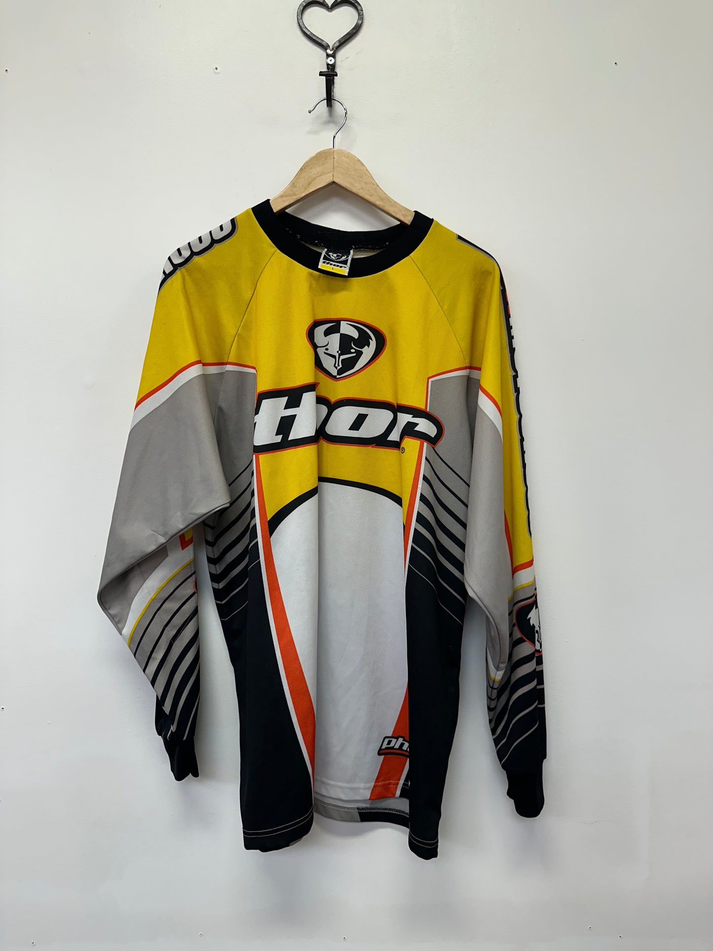 Thor Motocross Jersey Yellow