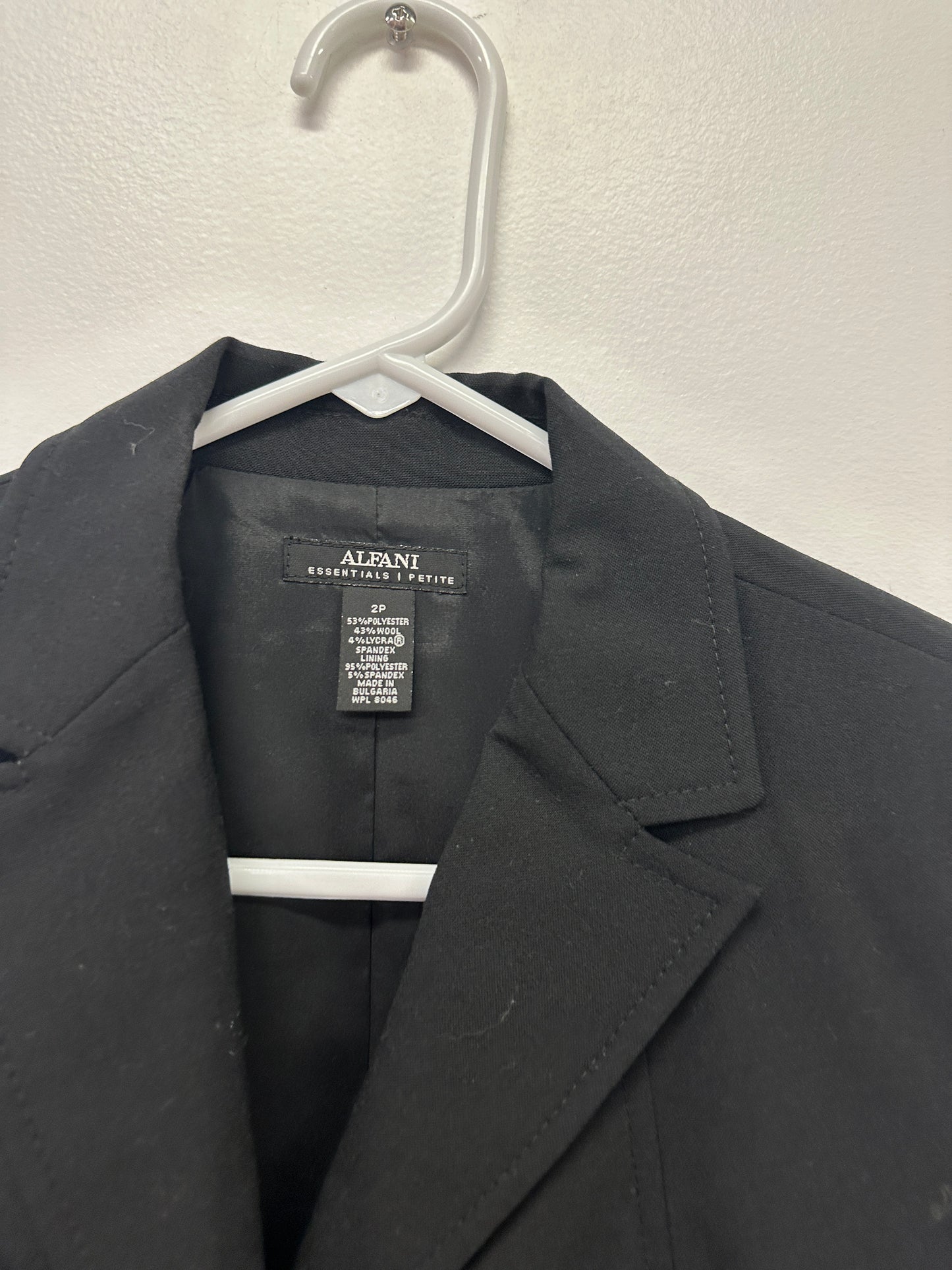 Black Alfani Petite Blazer