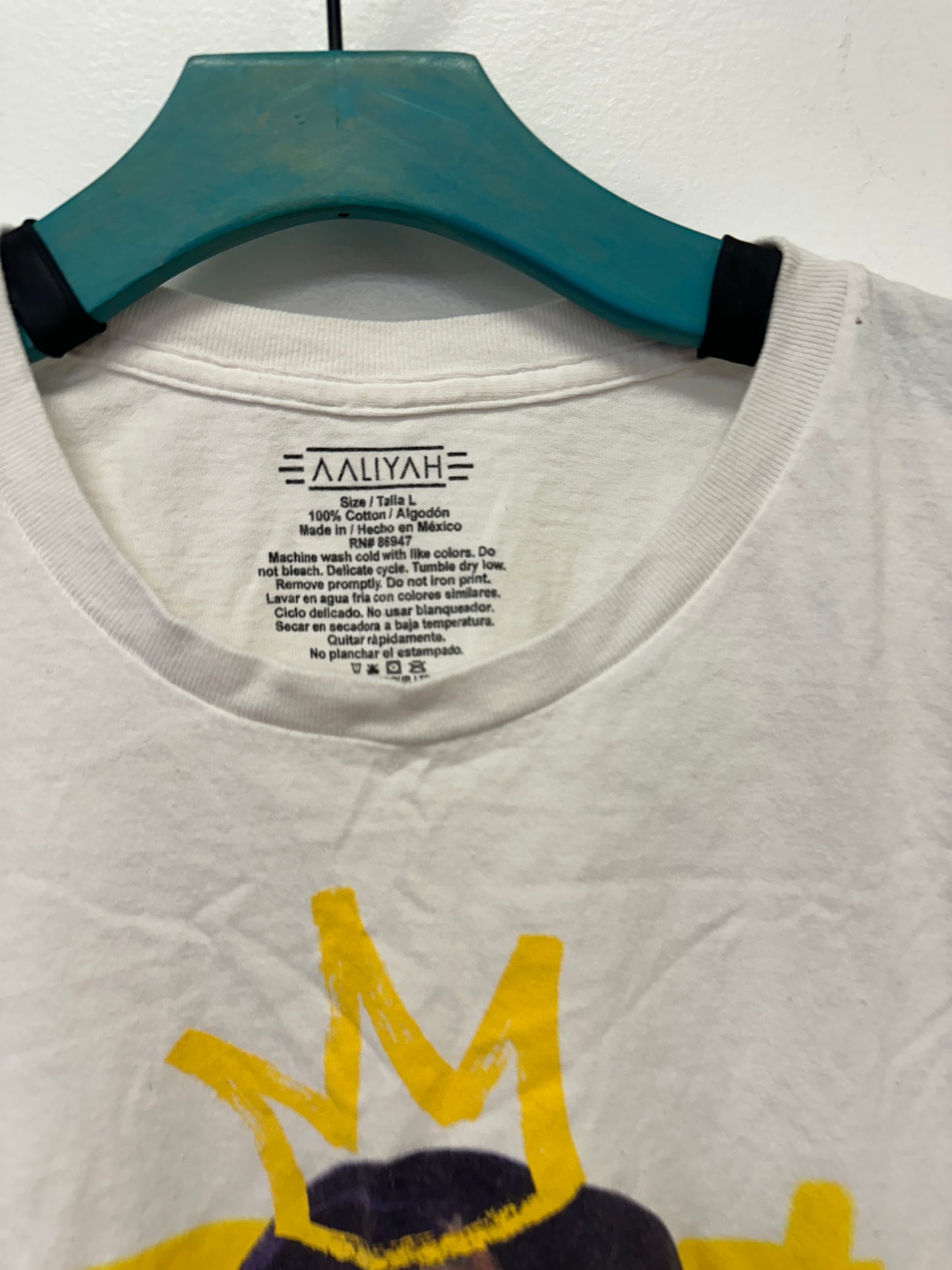 Aaliyah White T-Shirt