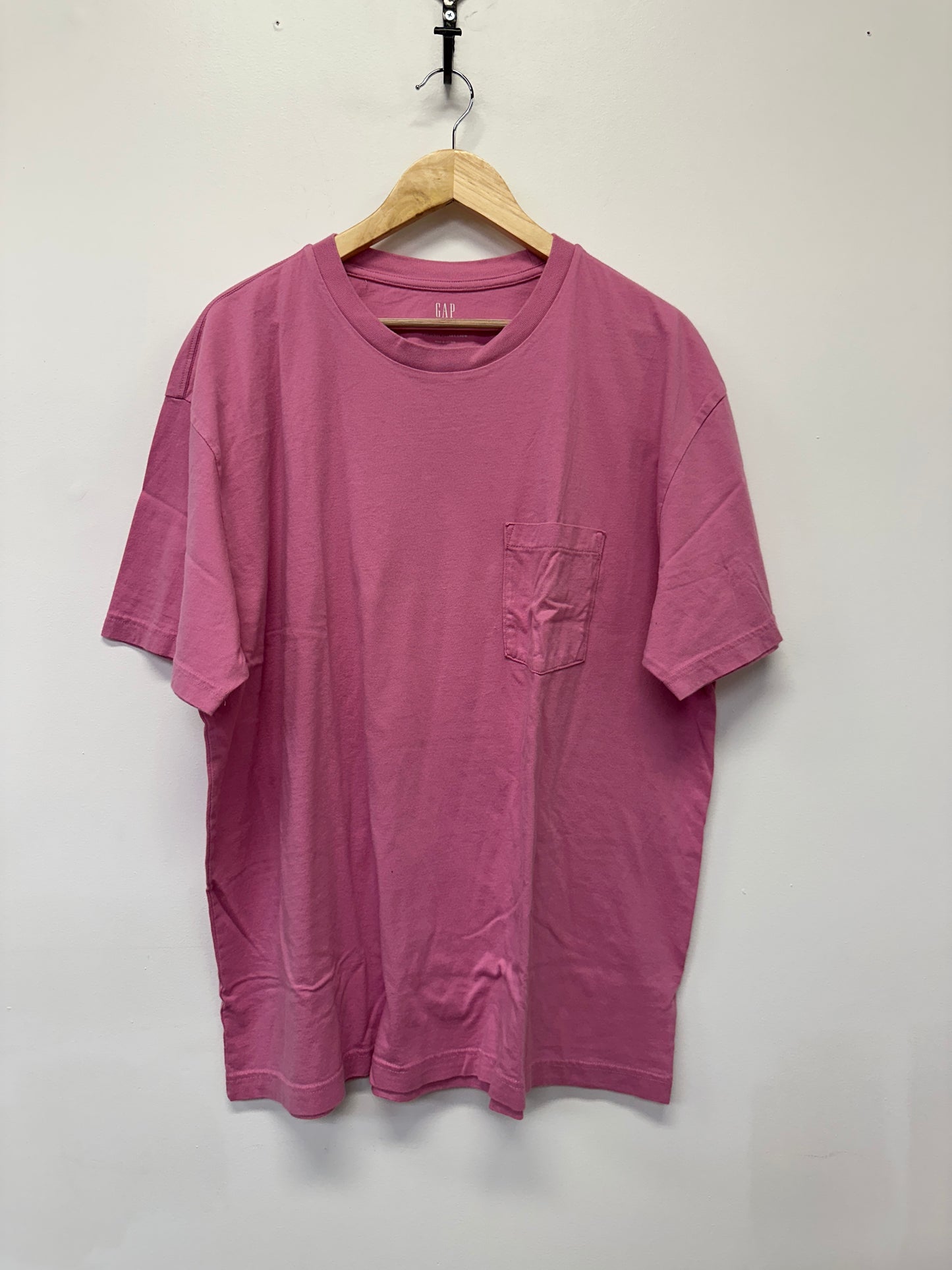 Pink GAP Pocket Tee