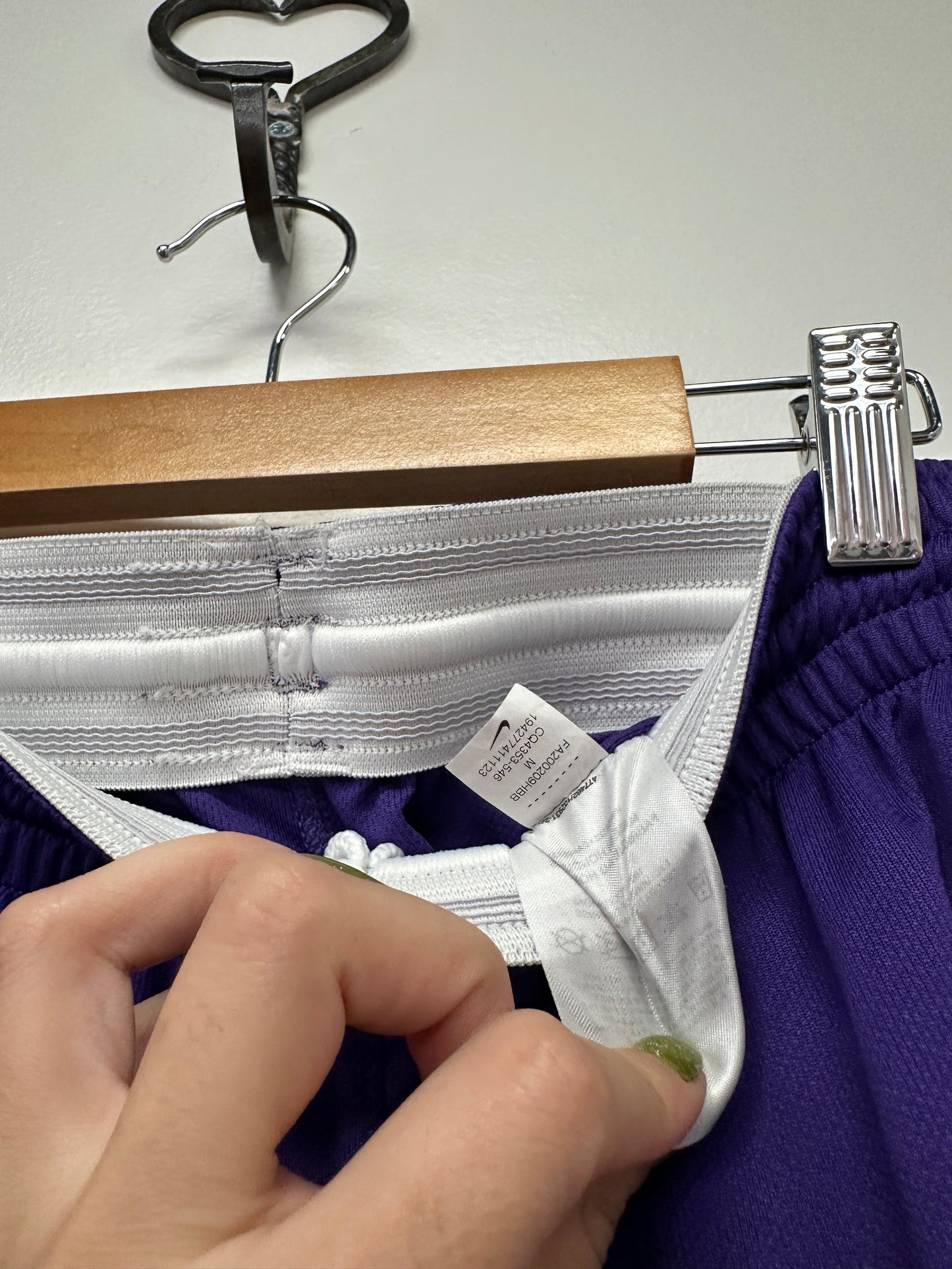 Nike Purple Basketball Shorts
