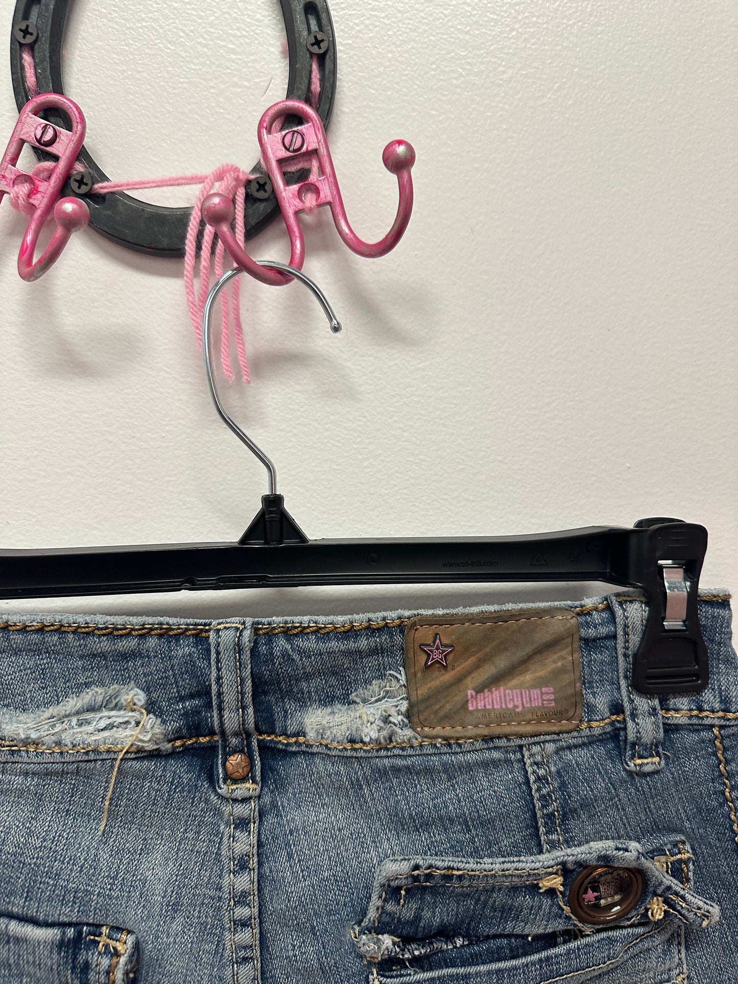 BubbleGum Jean Shorts