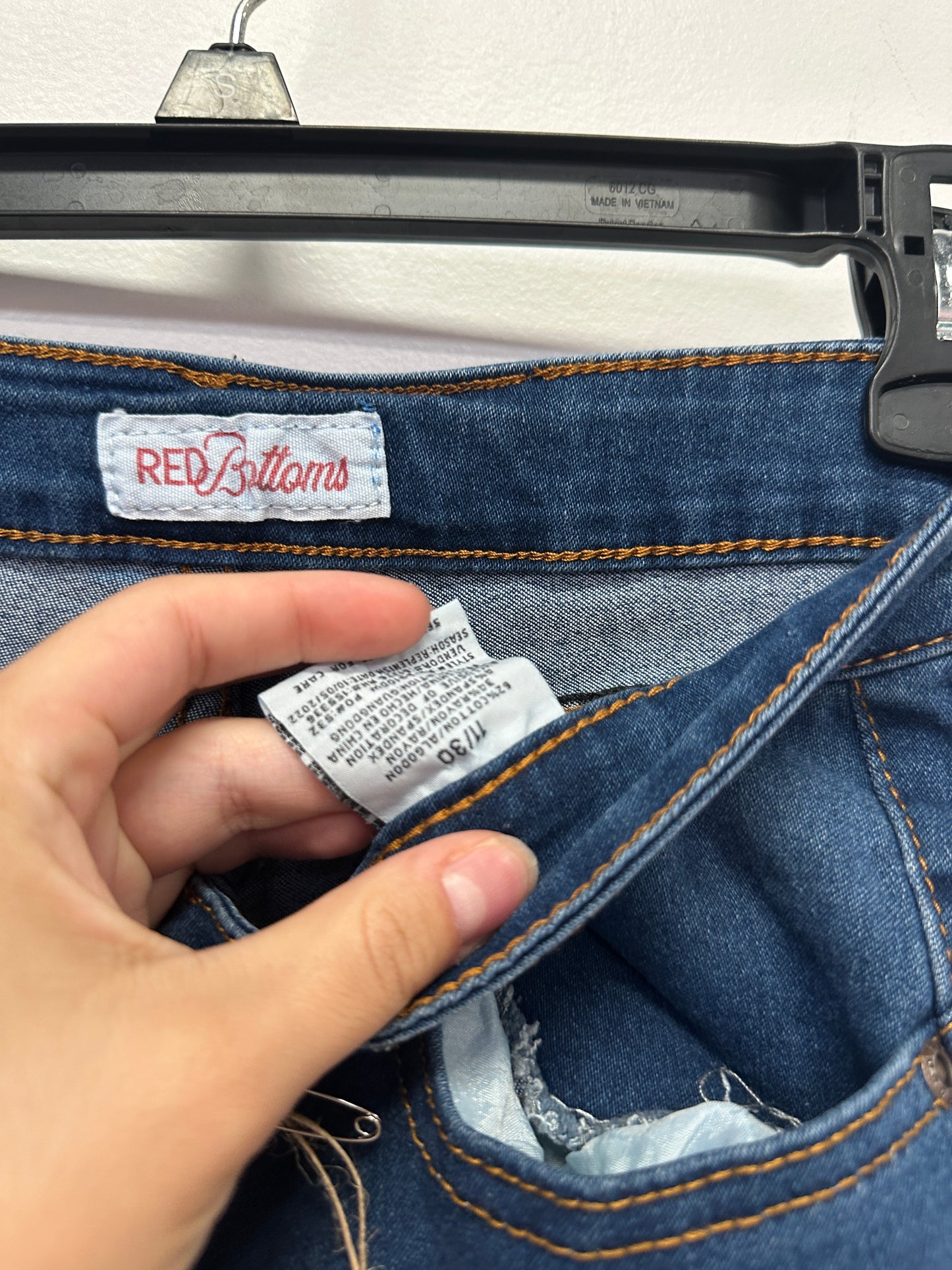 Red Bottom Skinny Jeans
