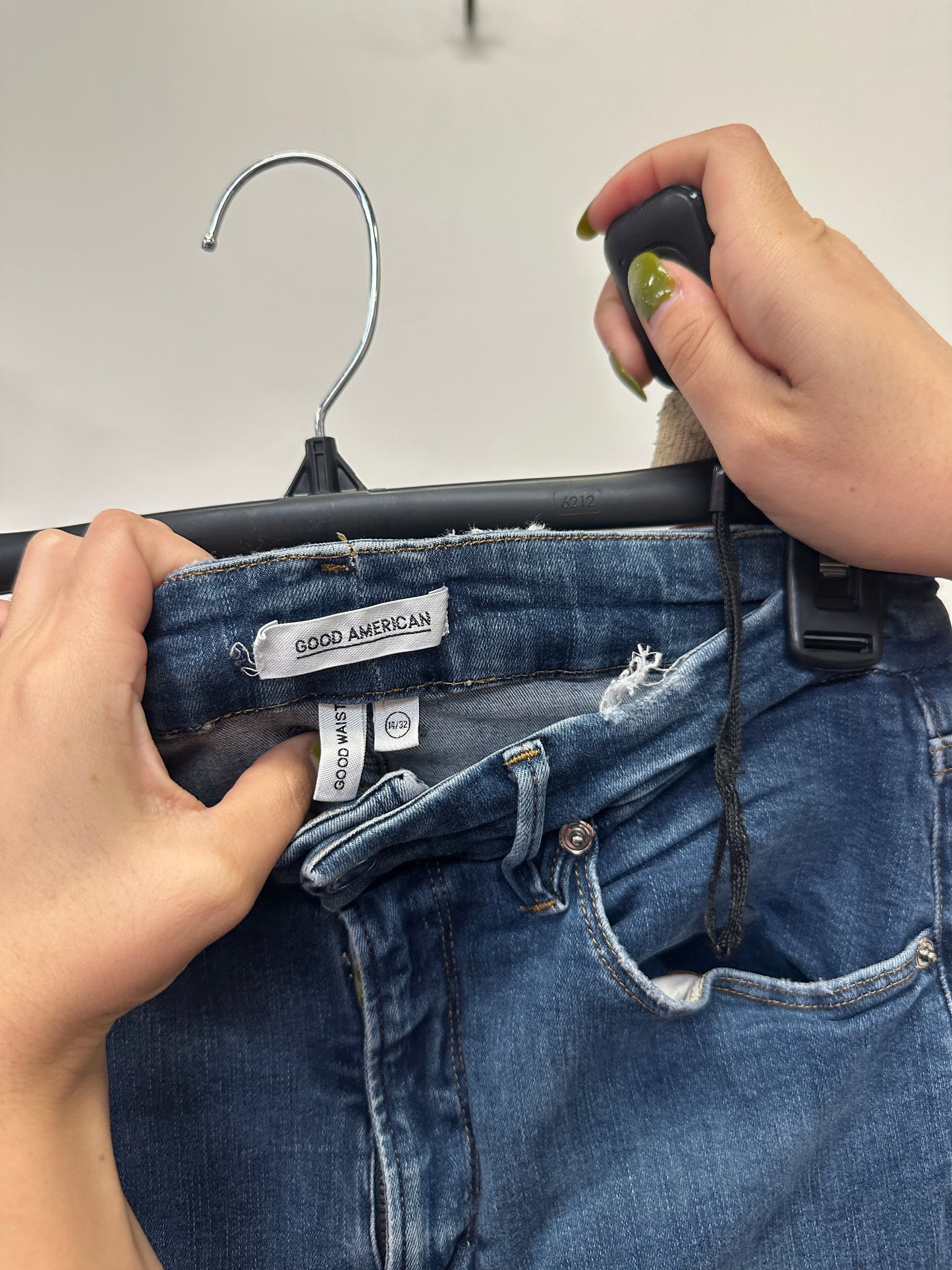 Good American Light Wash Jeans