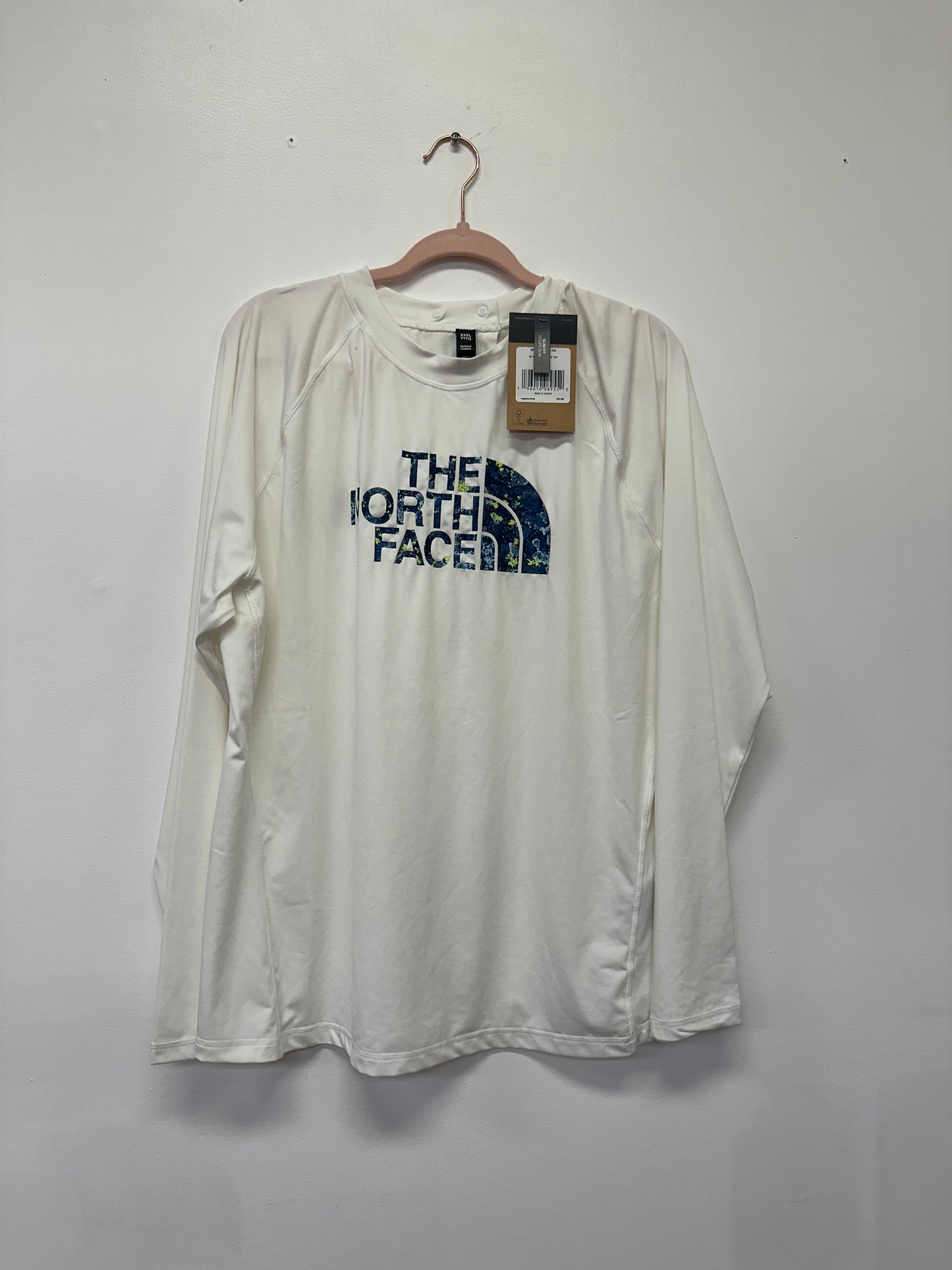 The North Face White Long Sleeve Top NWT