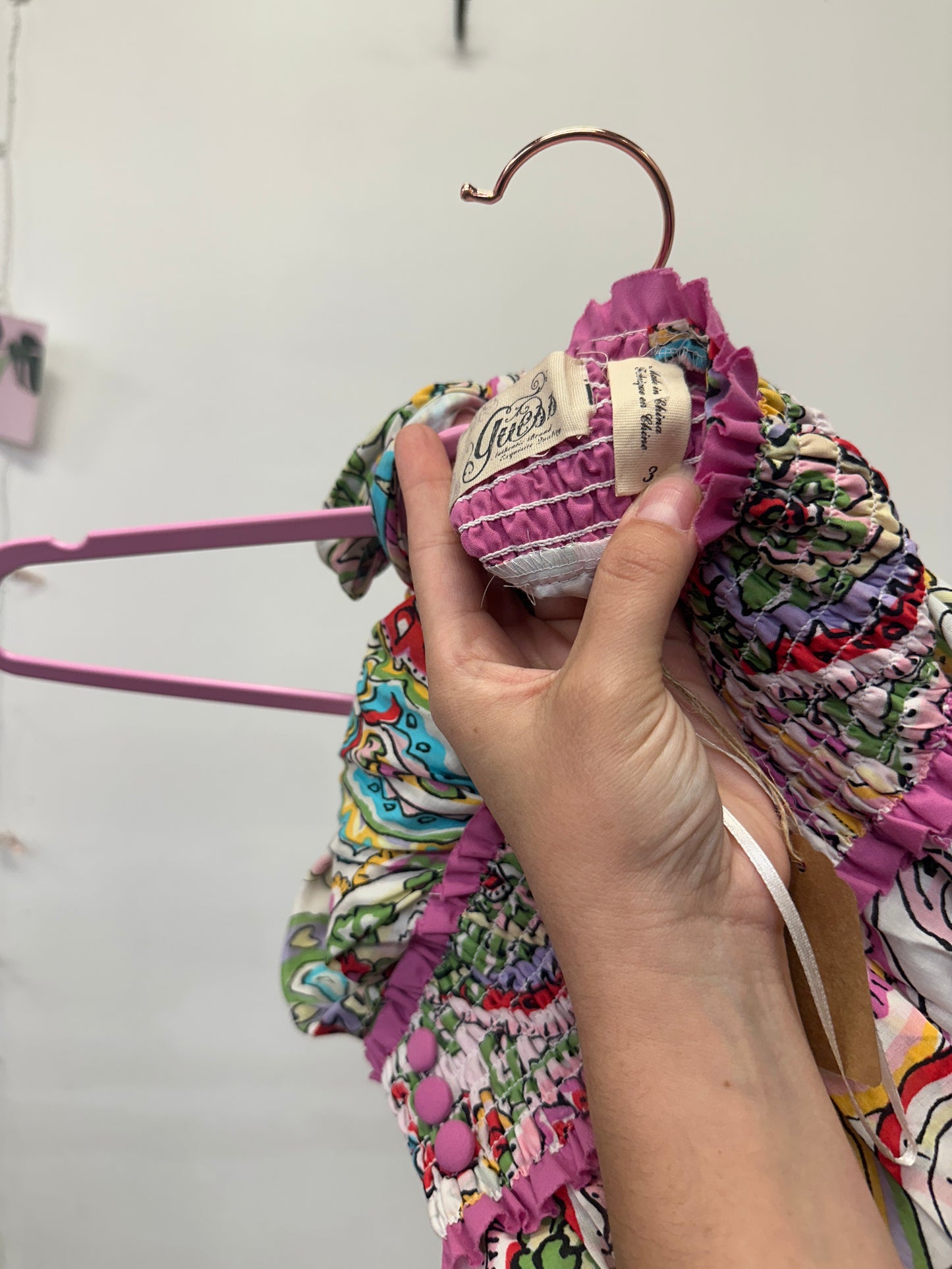 GUESS Paisley Halter Dress