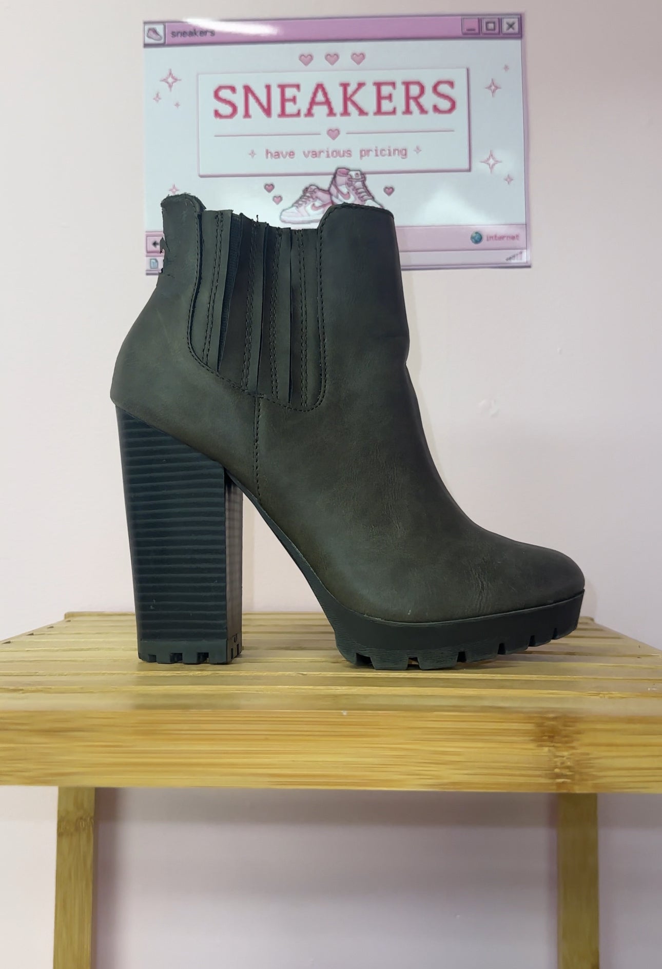 Brown Ankle Booties