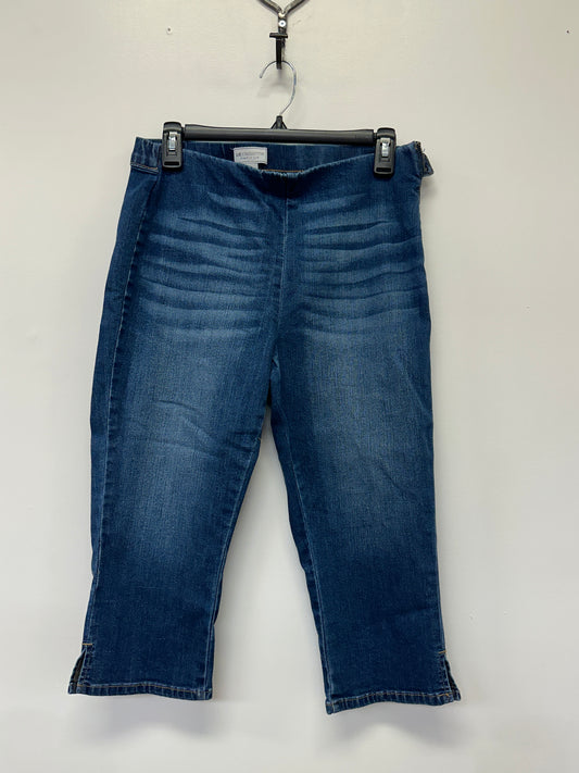 Liz Claiborne Simply Liz Capri Denim Jeans Size 4