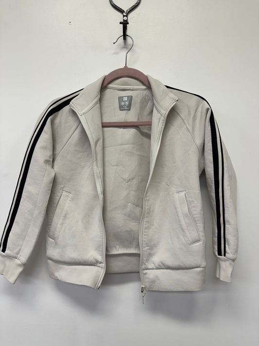 Uniqlo Cream Zip Track Jacket