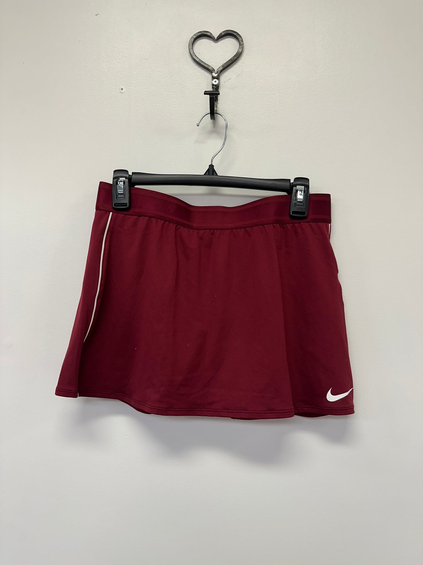 Nike Dri-FIT Red Tennis Skirt Medium New With Tags