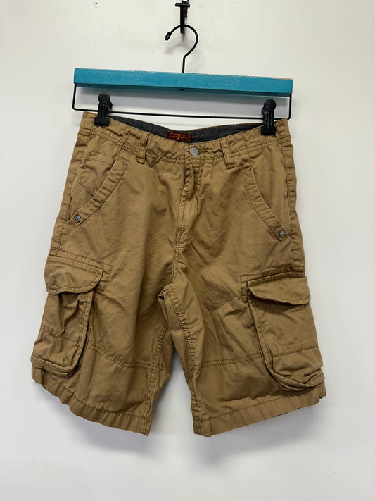 7 For All Mankind Tan Cargo Shorts