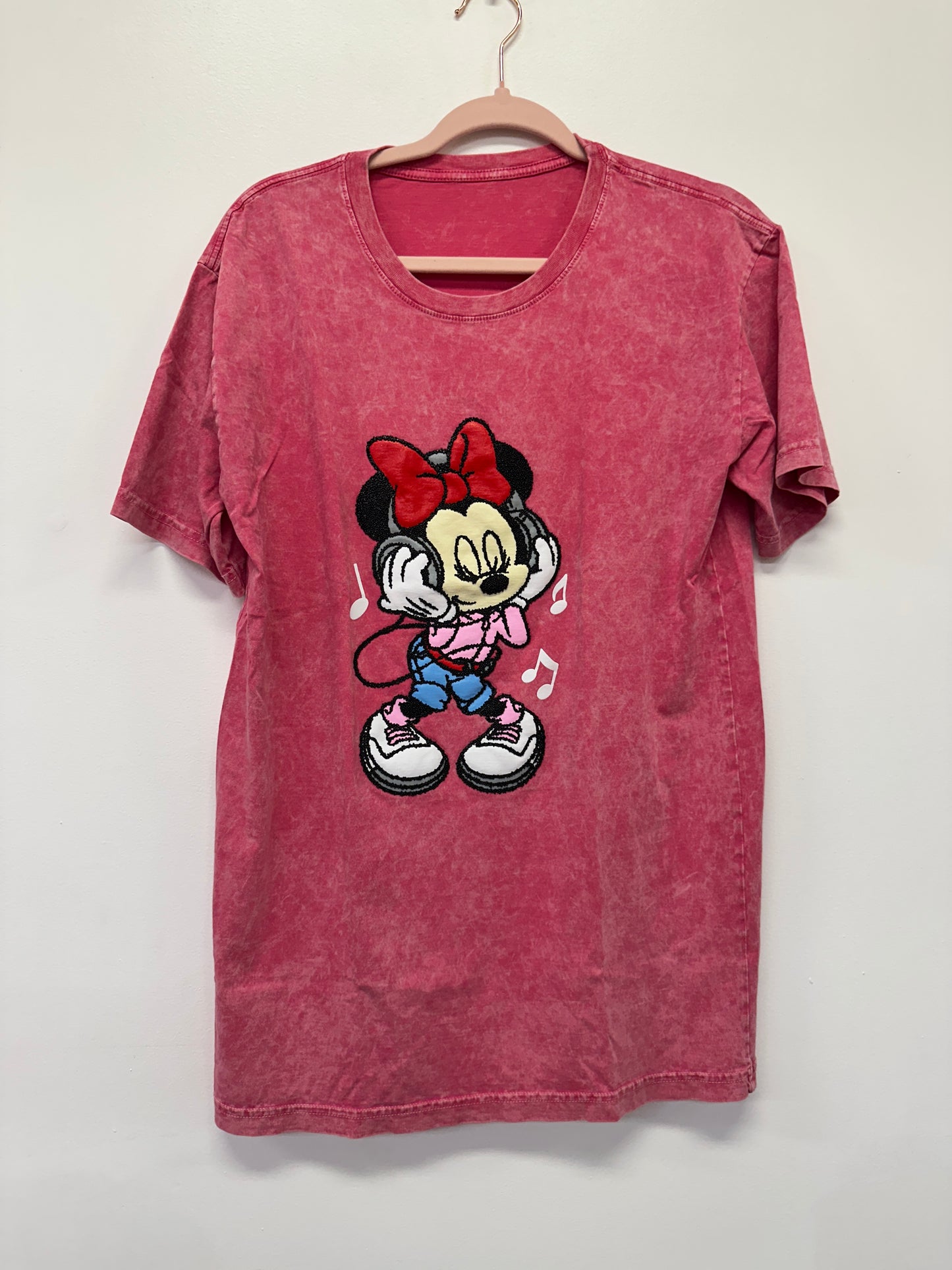 Pink Minnie Graphic Tee