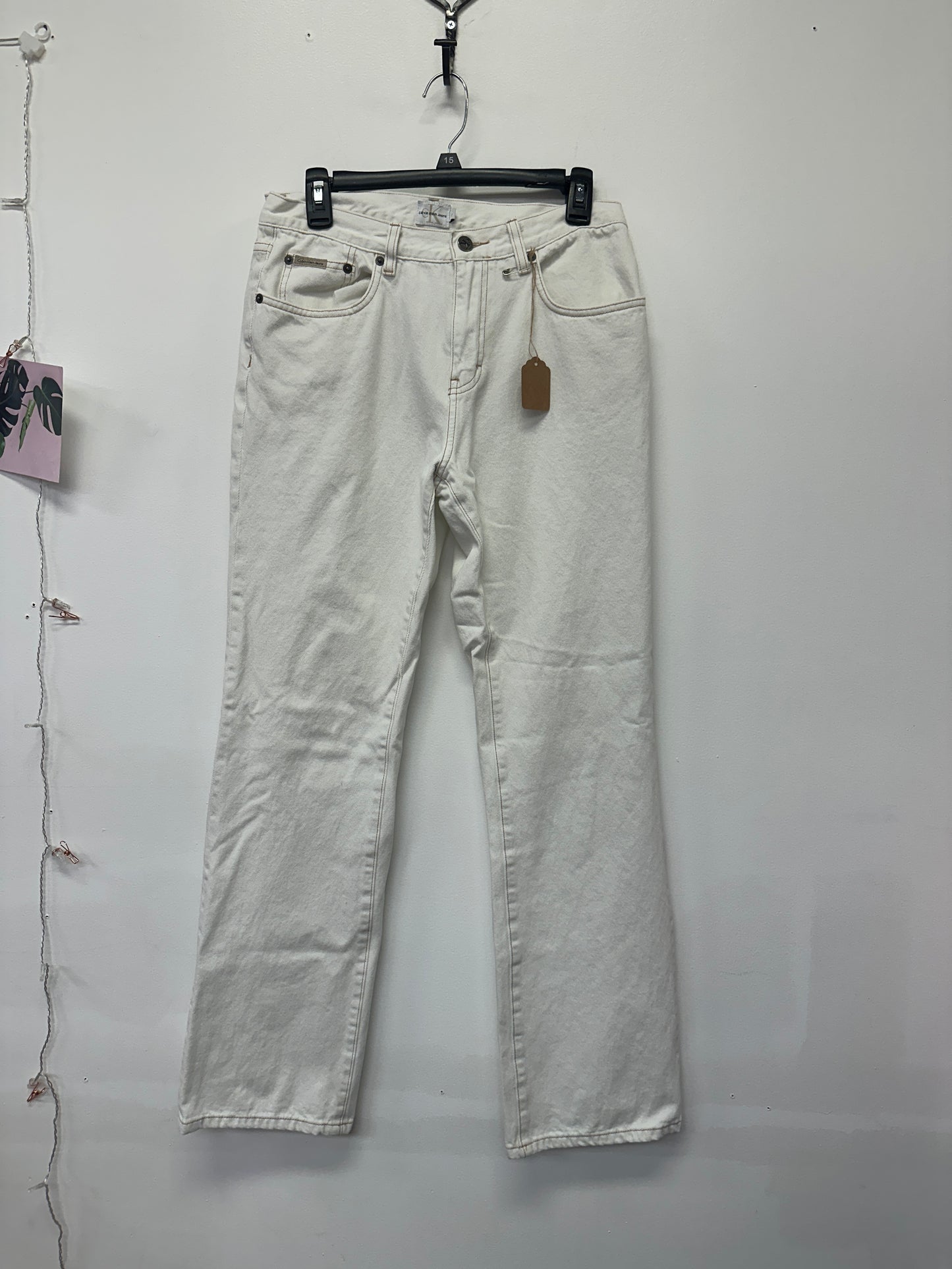 Calvin Klein White Jeans