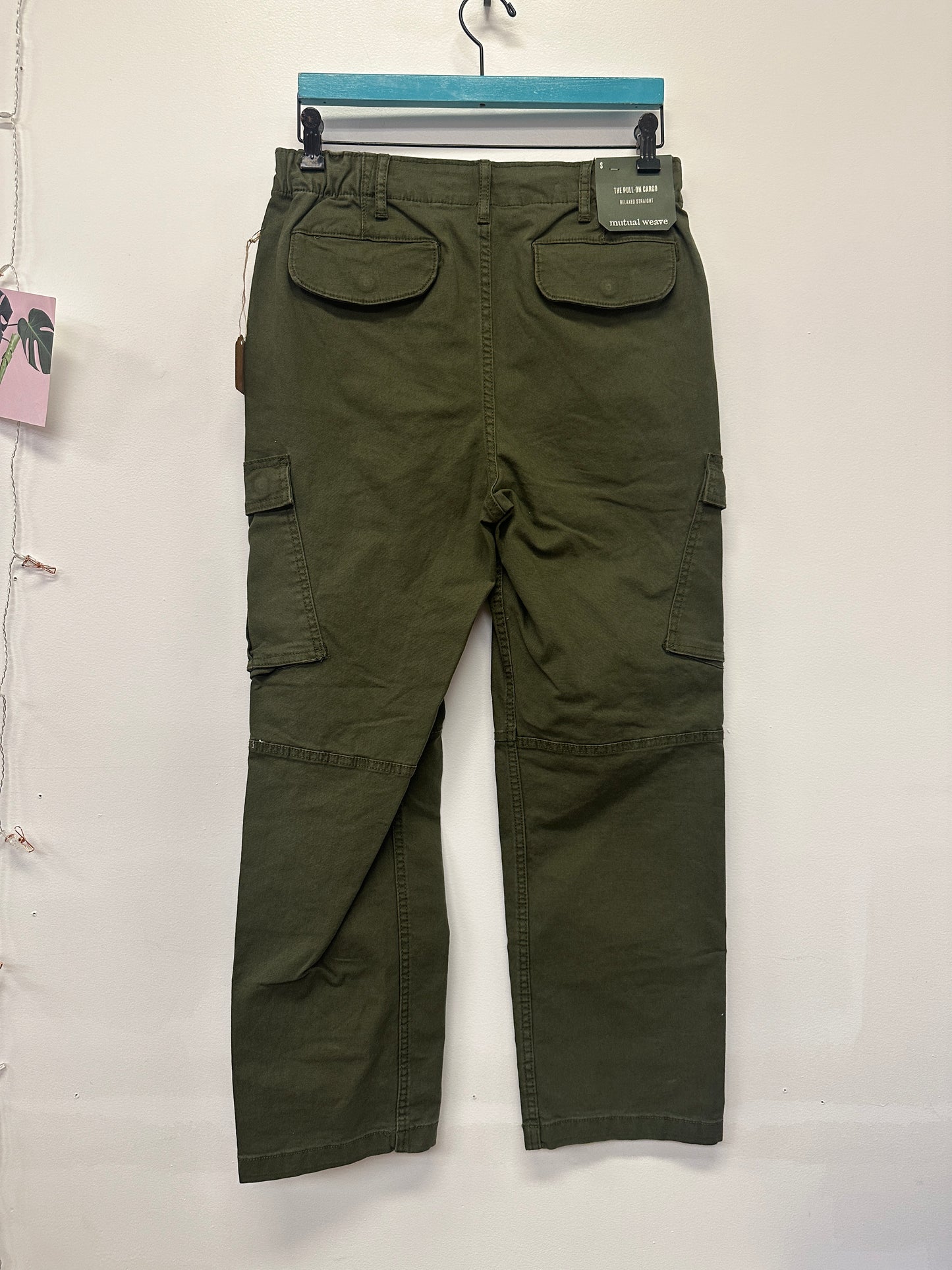 Mutual Weave Olive Cargo Pants