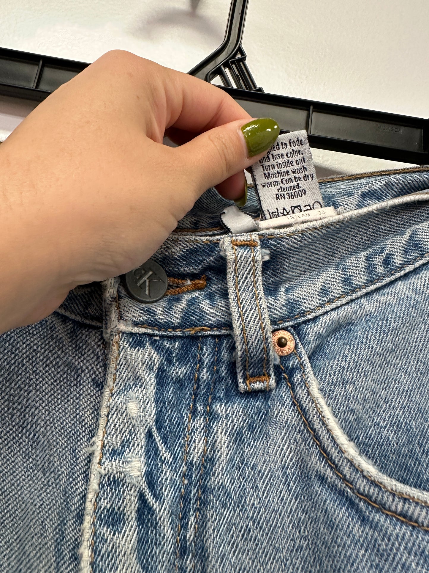 Calvin Klein Light Wash Jeans Size 10