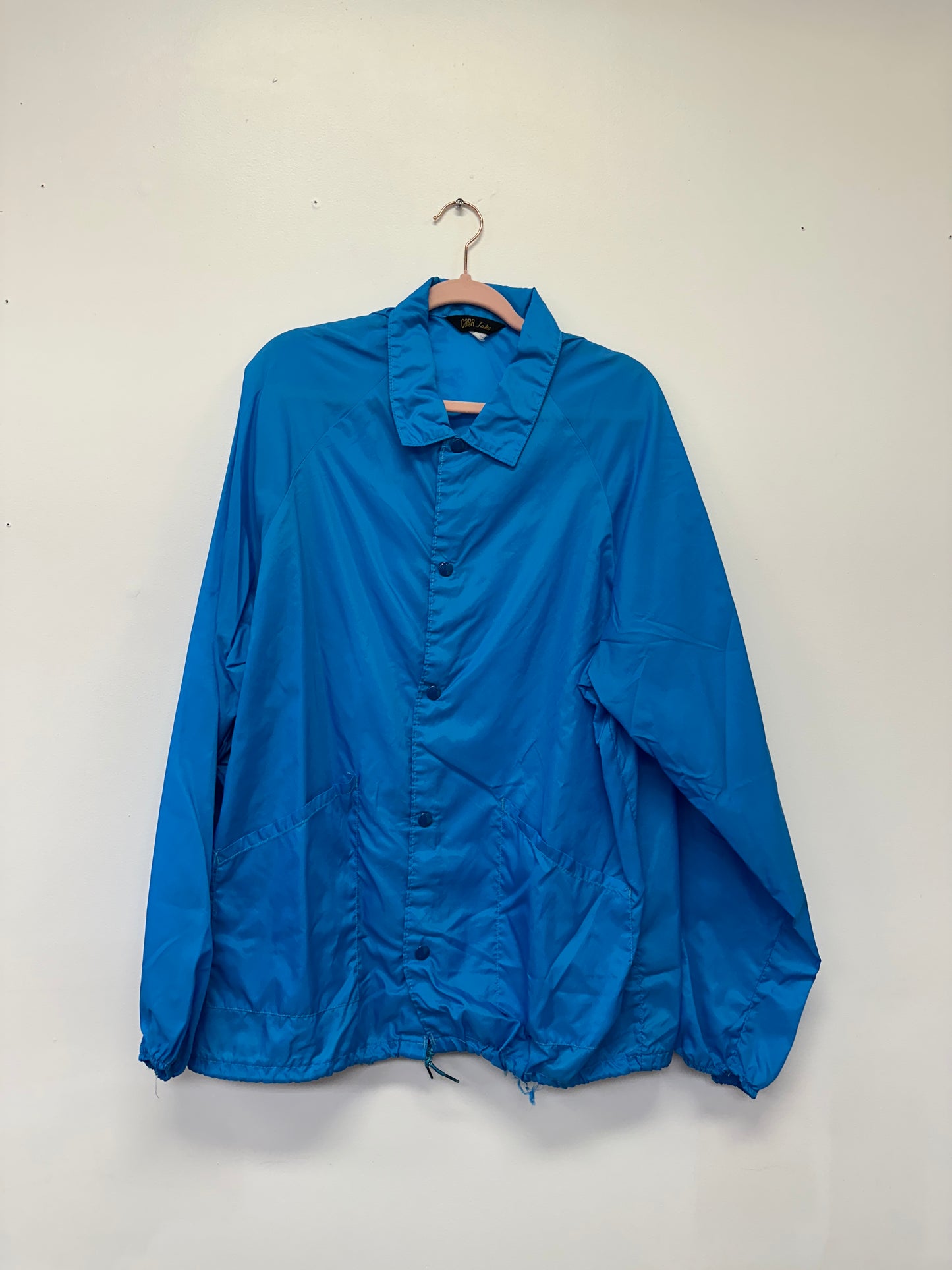 Blue Lightweight Windbreaker Jacket