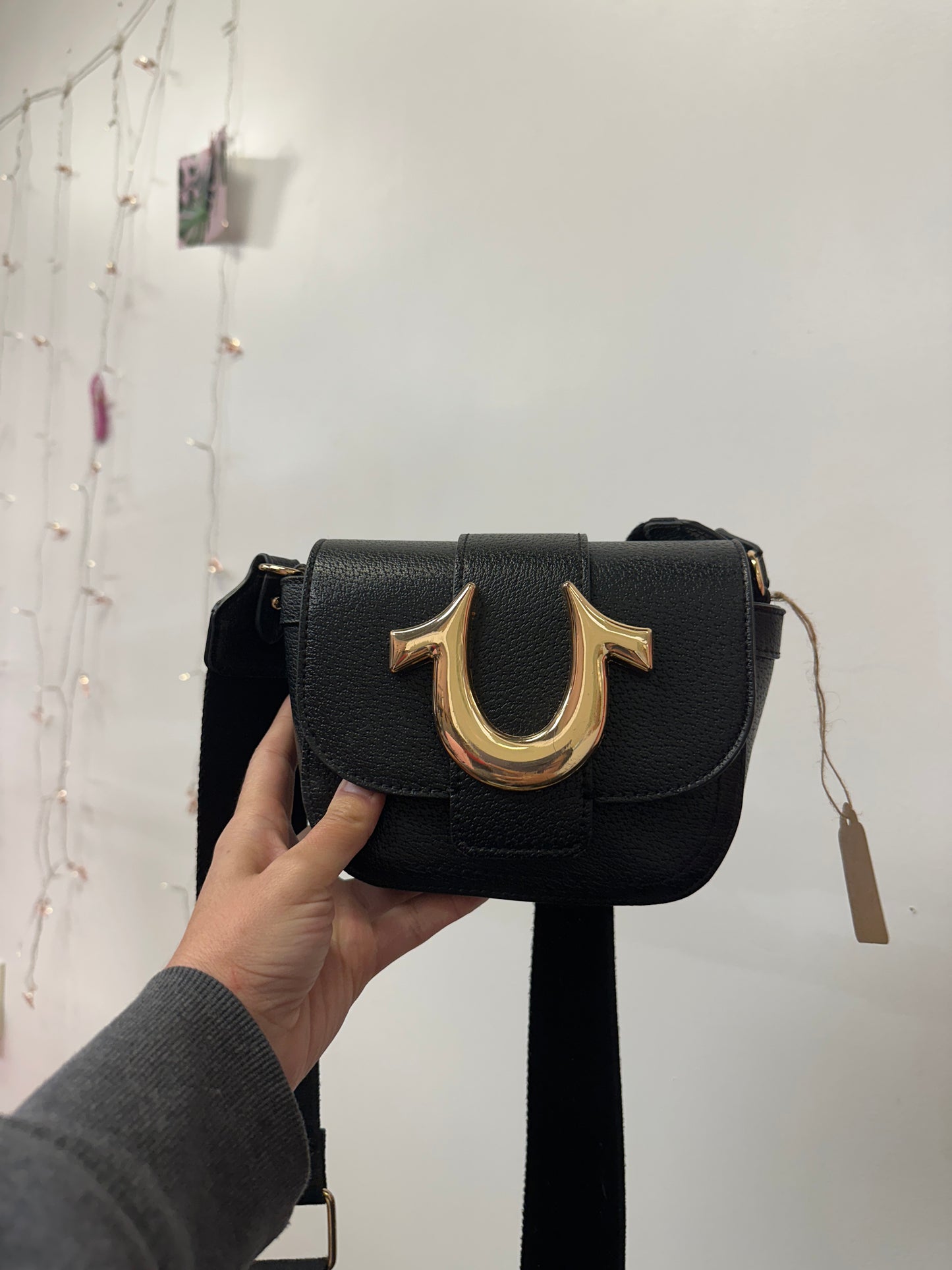 True Religion Black Crossbody