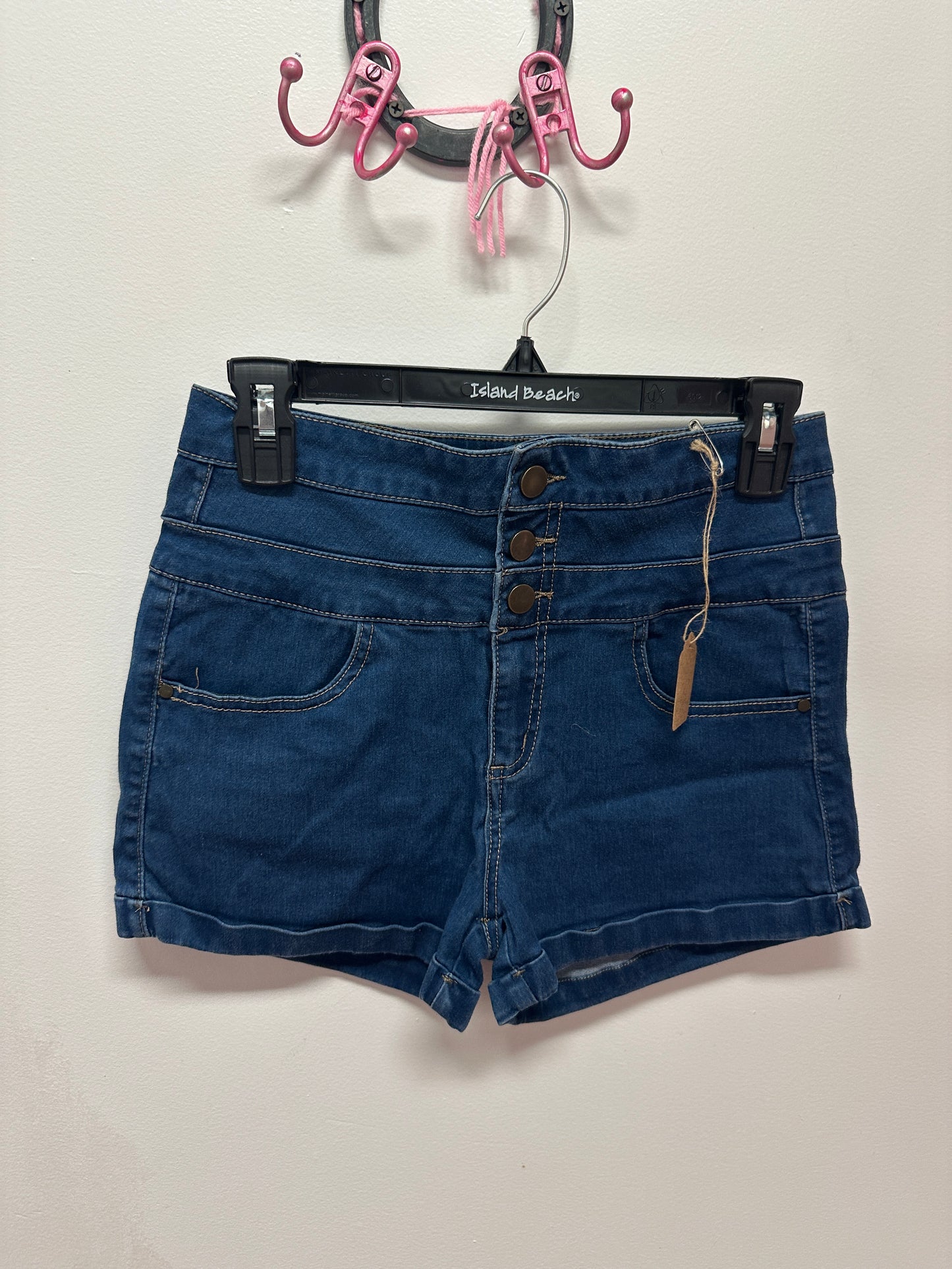 TinselTown Buttonup Jean Shorts