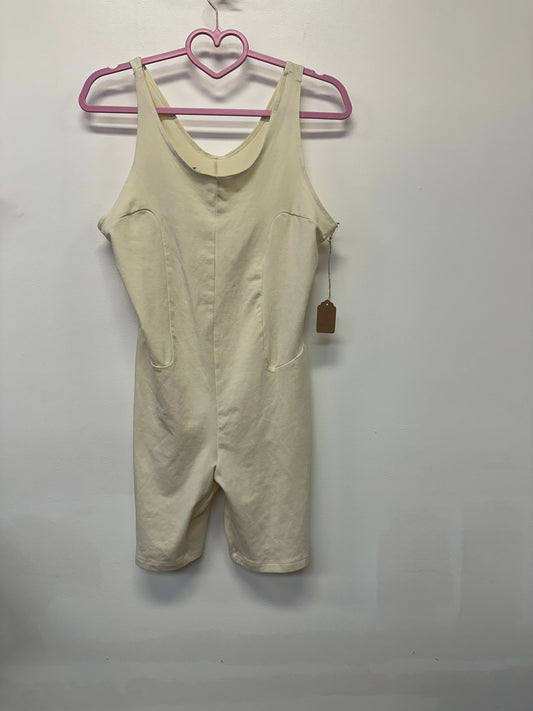 Nike Cream Biker Romper Unitard