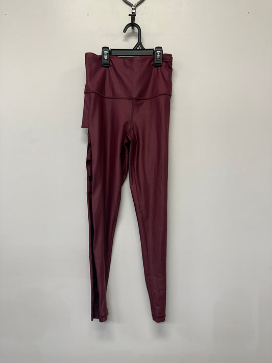 Victoria Sport Burgundy Leggings – Size M
