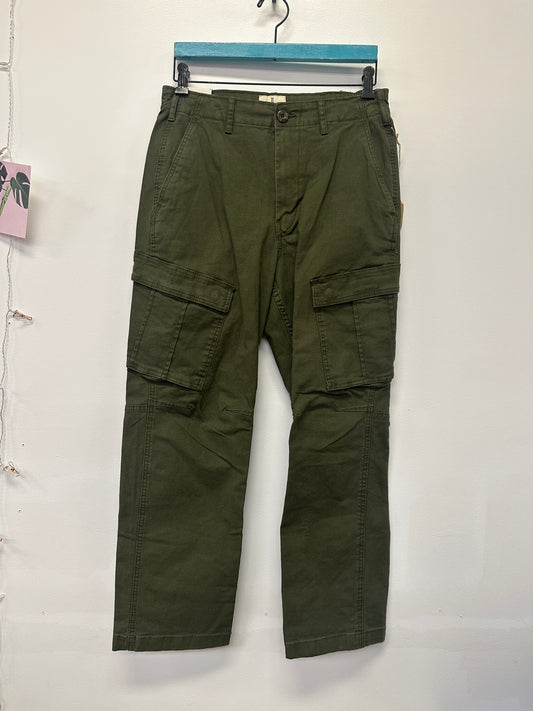 Mutual Weave Olive Cargo Pants