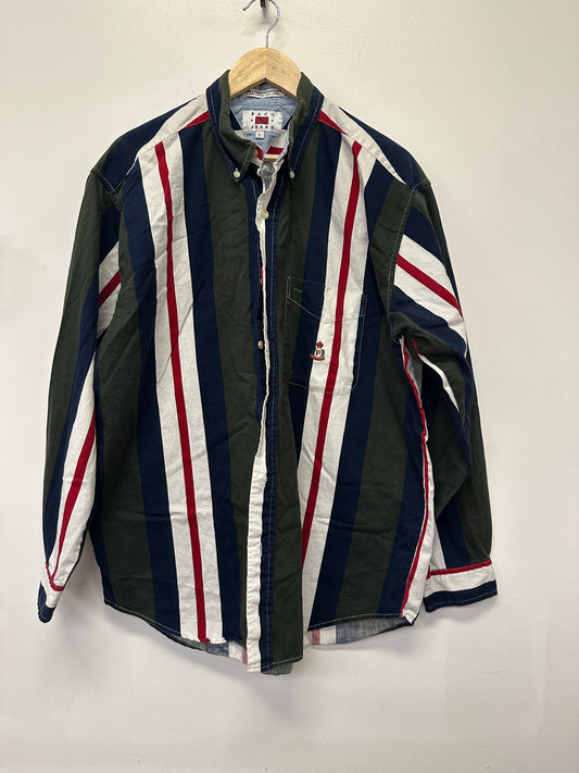 Paco Jeans Stripped Button Up
