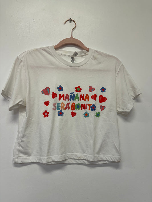 Mañana Será Bonita Crop Tee