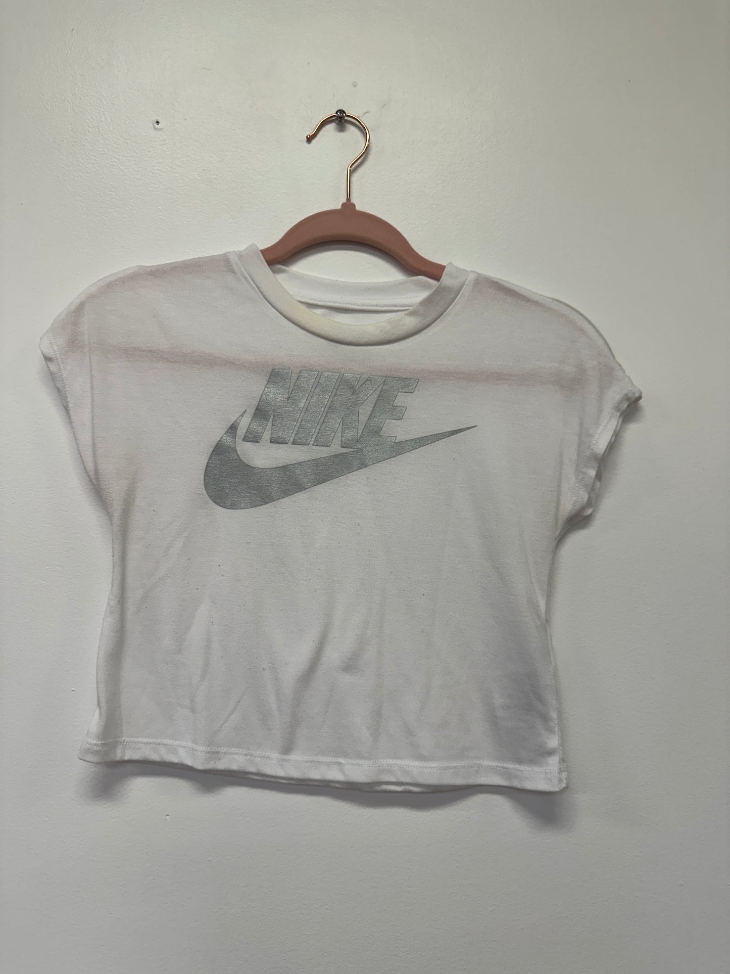 Nike Cropped Tee White