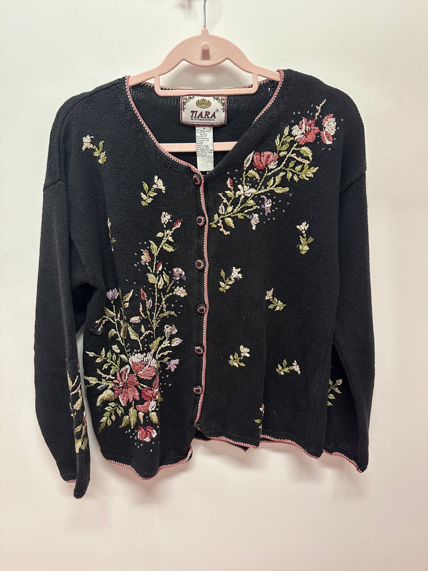 Tiara Floral Cardigan