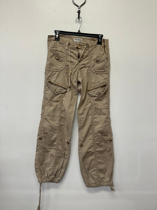 XOXO Tan Cargo Pants – Size 7/8