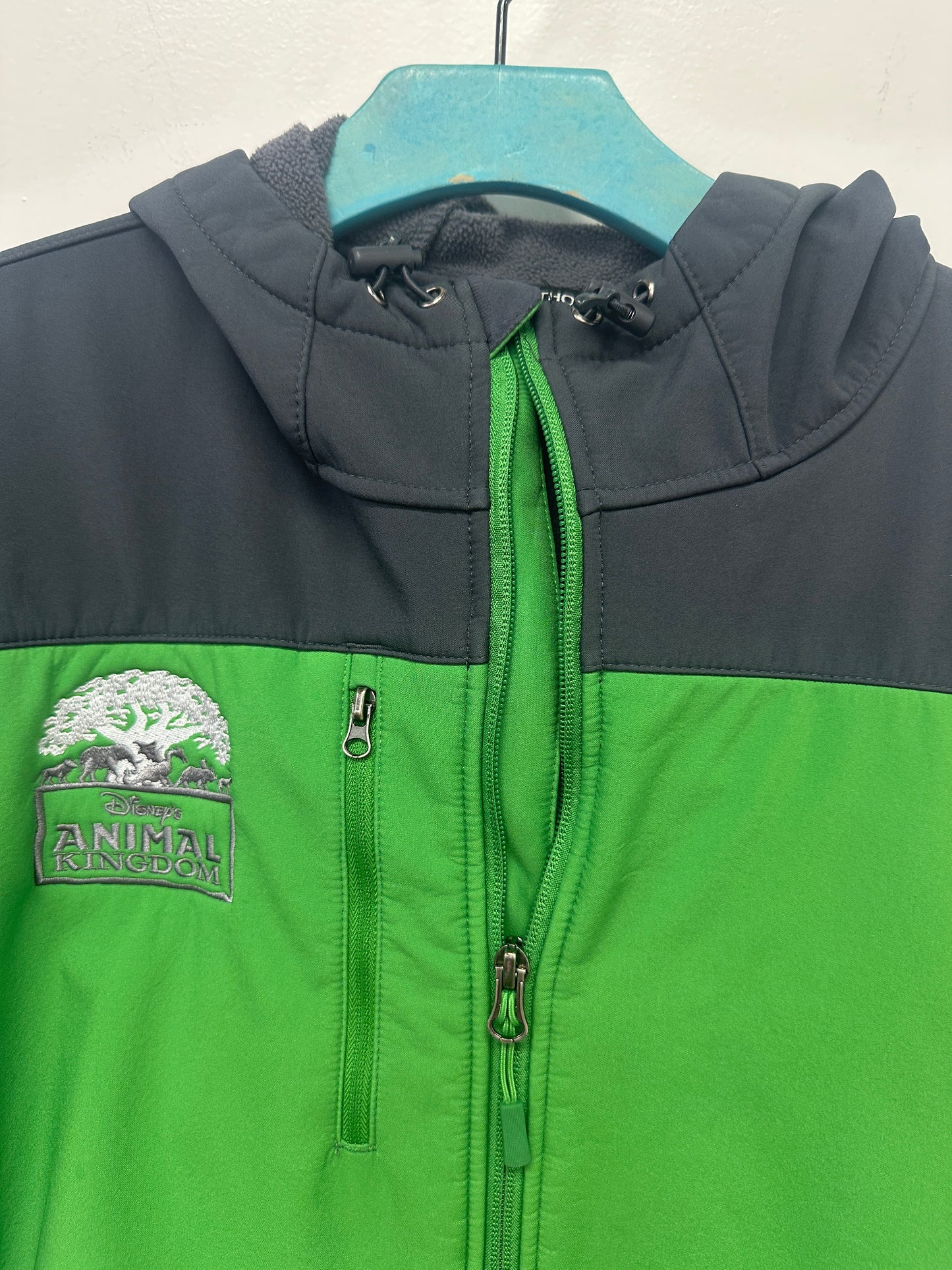 Disney’s Animal Kingdom Green/Black Soft Shell Jacket