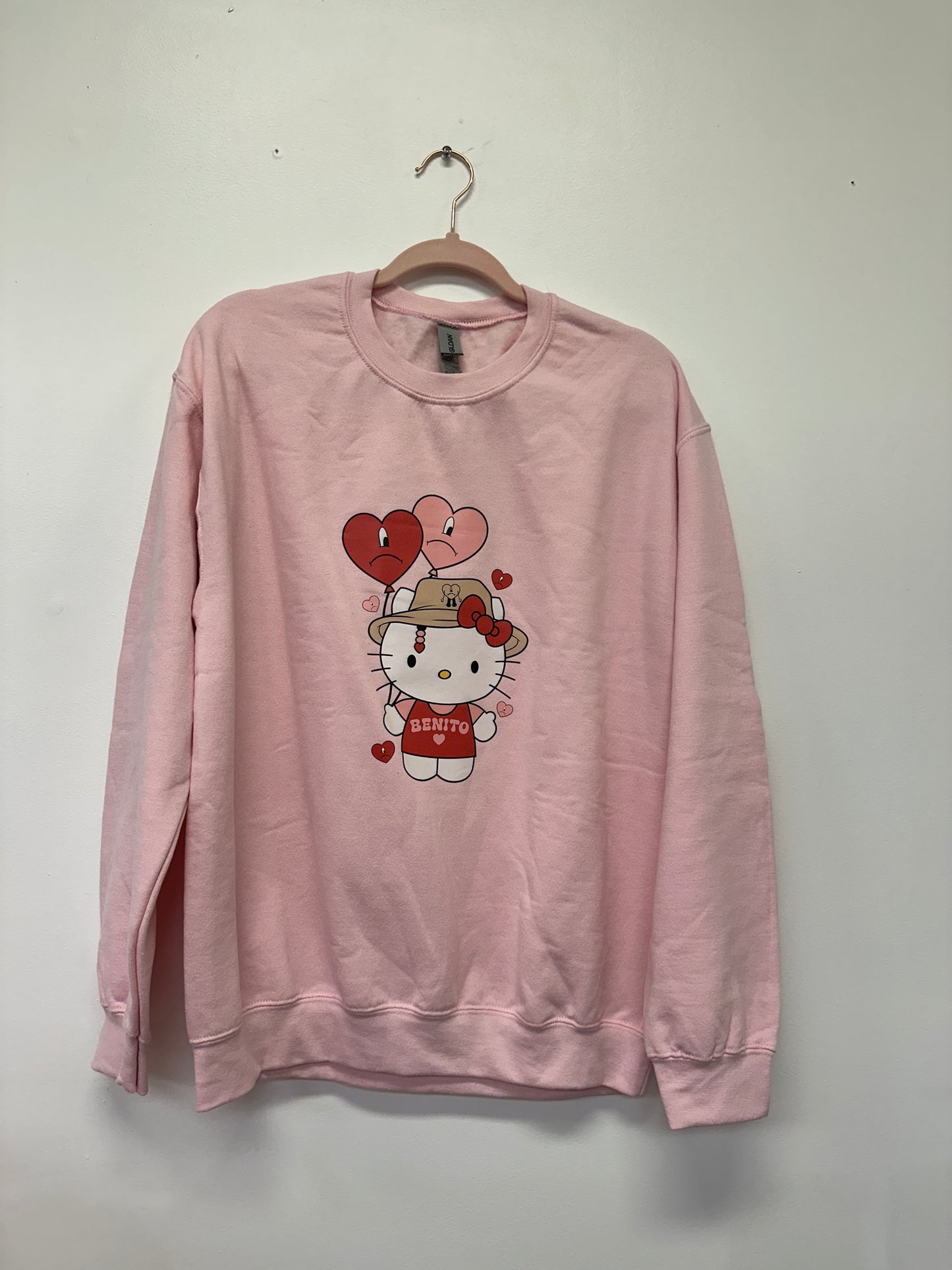 Hello Kitty Pink Crewneck
