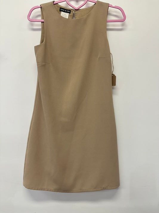 Beige Shift Dress