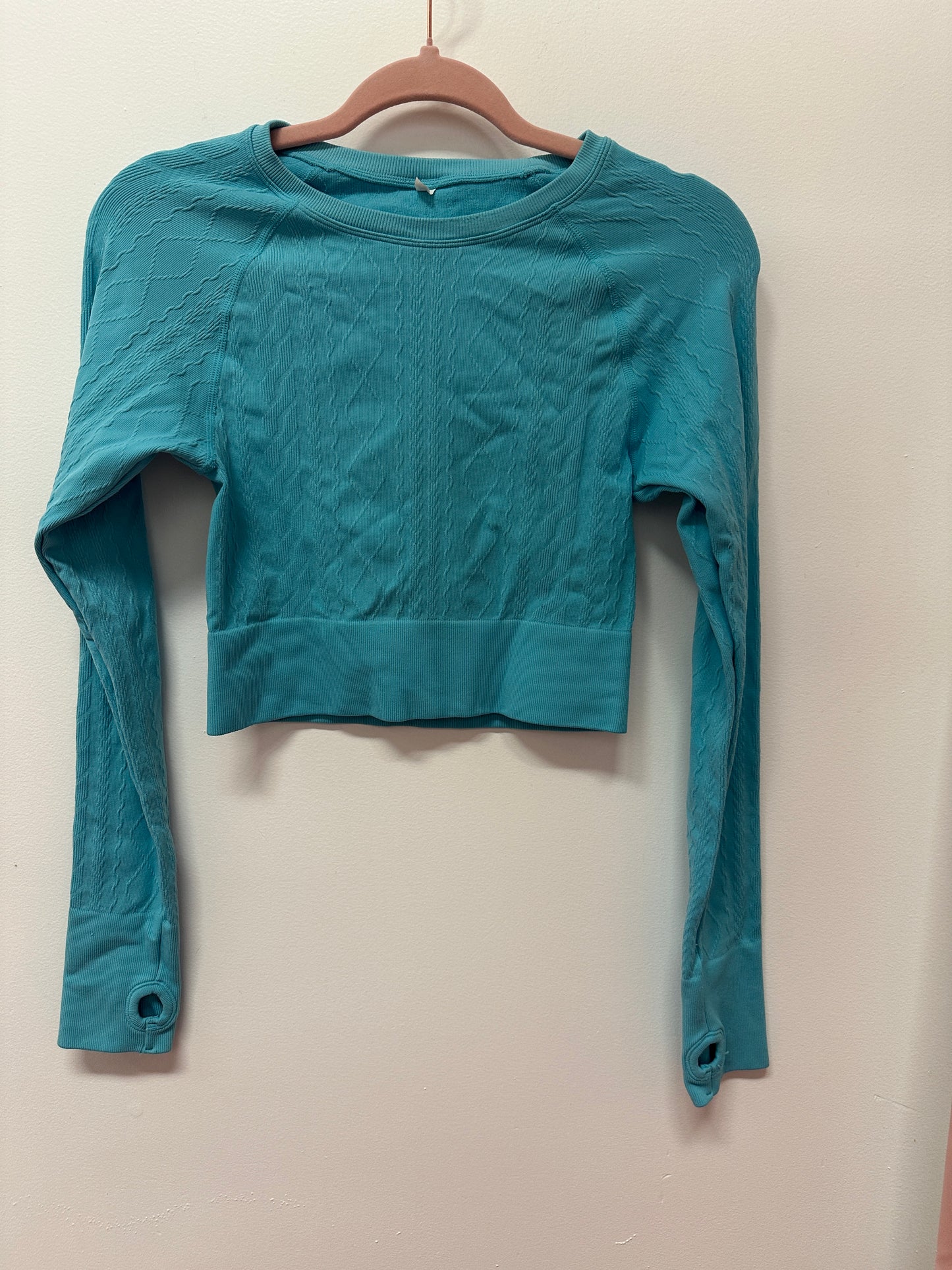 Target Blue Longsleeve Workout Top