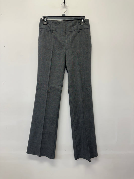 IZ Byer California Gray Plaid Pants
