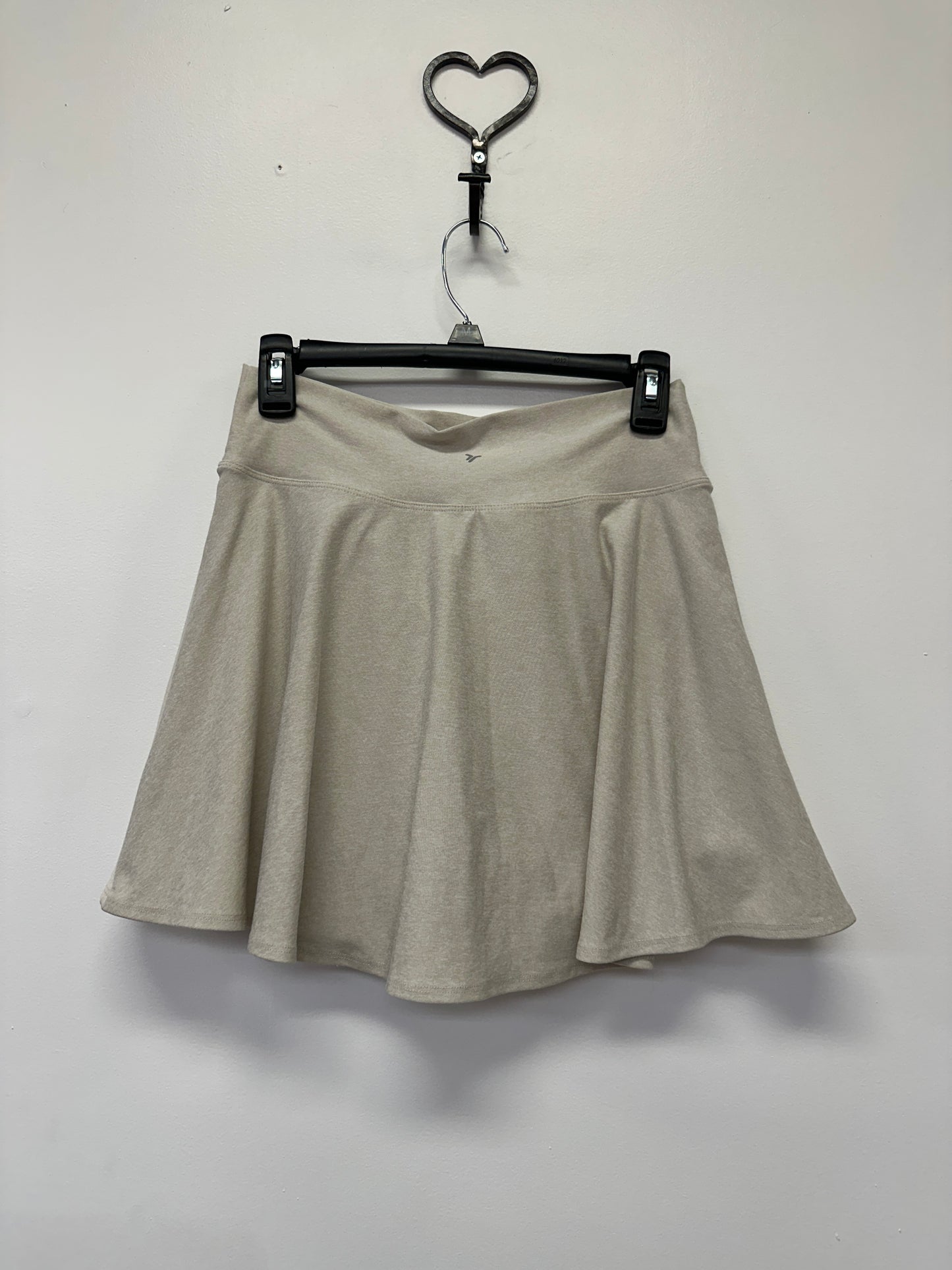 Cream Athletic Skater Skort