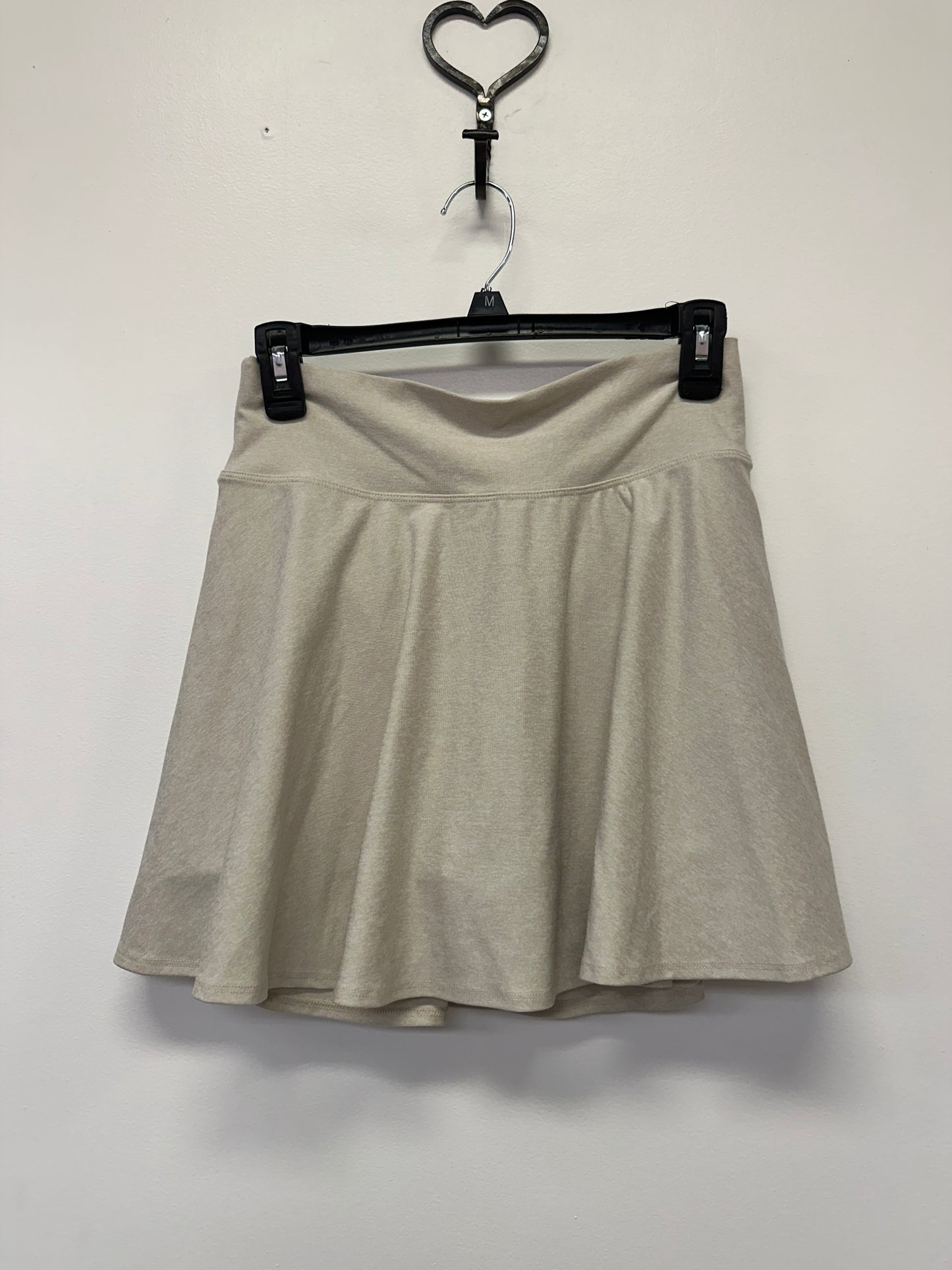 Cream Athletic Skater Skort