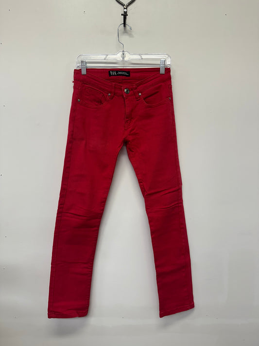 ROX Red Denim Jeans – W28 L30