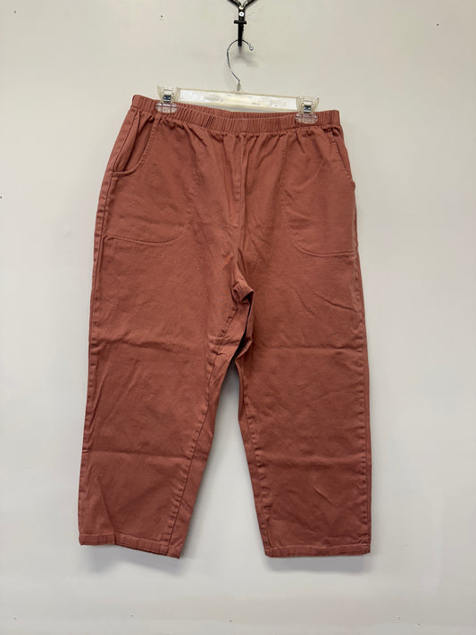 d&co Mauve/Pink Capri Pants – Size PL